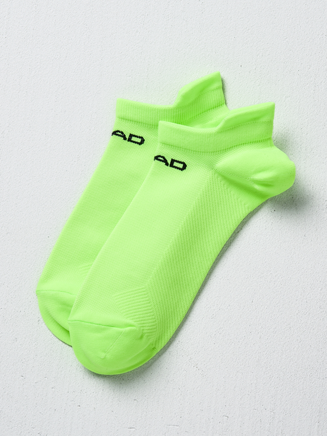 [Women] HEAD sneakers socks neon green