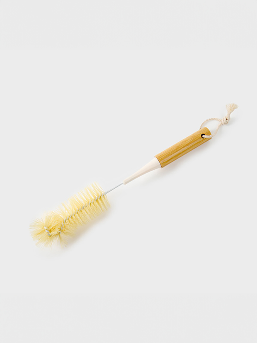 bamboo handle bottle brush