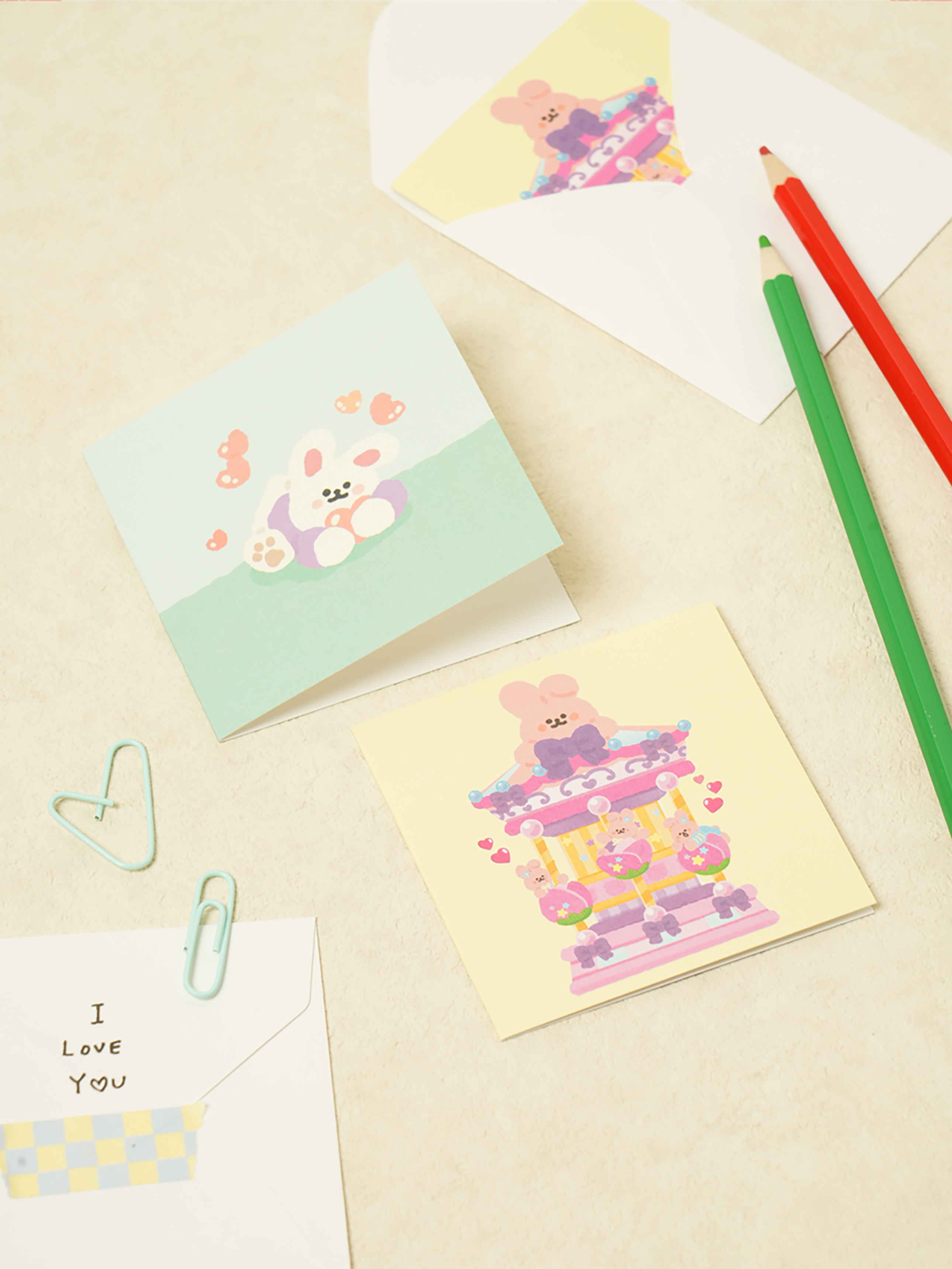 Milo Mini Card Set A 2 pcs.