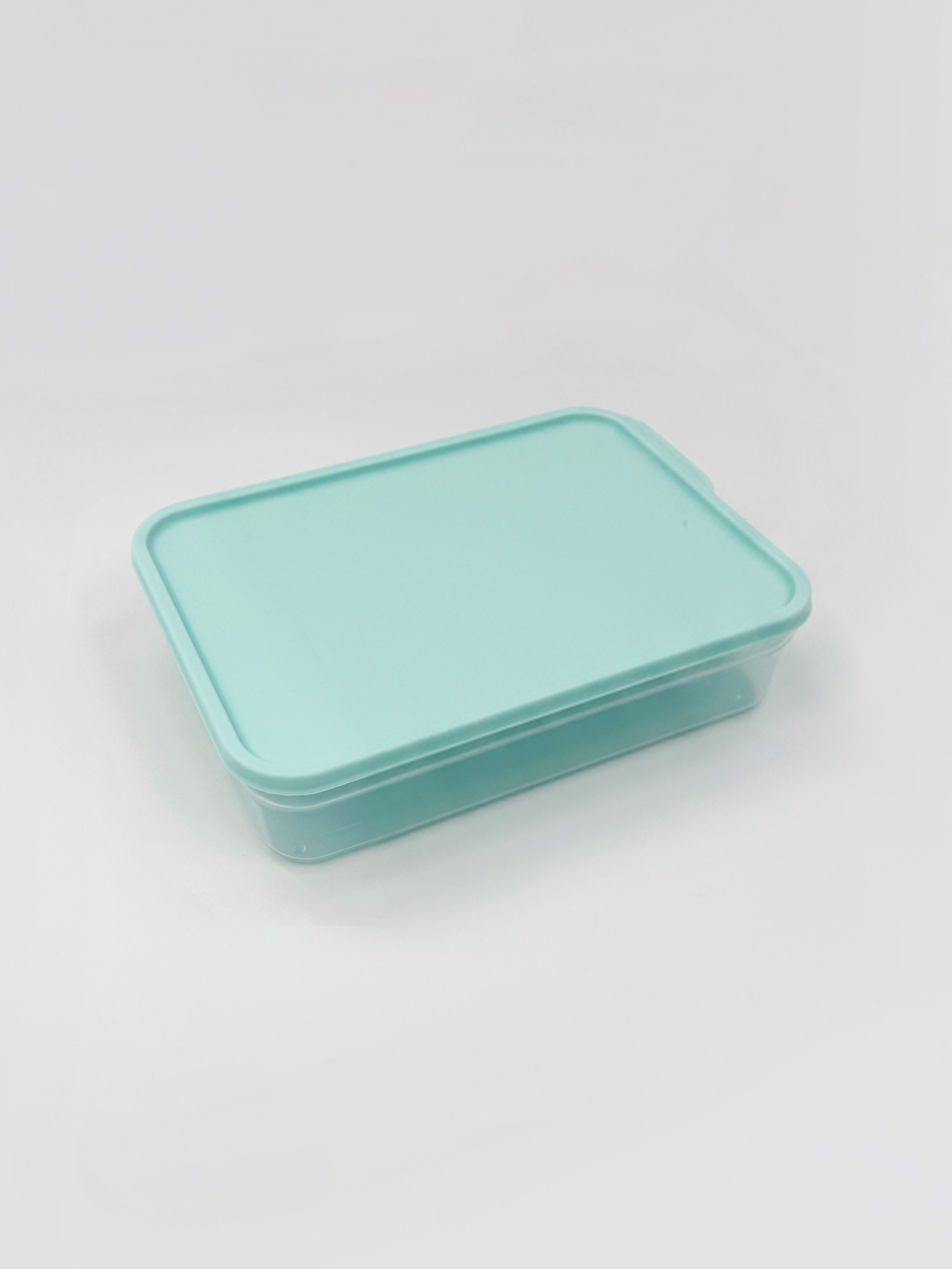 Flexible soft storage container 1.3L sky blue