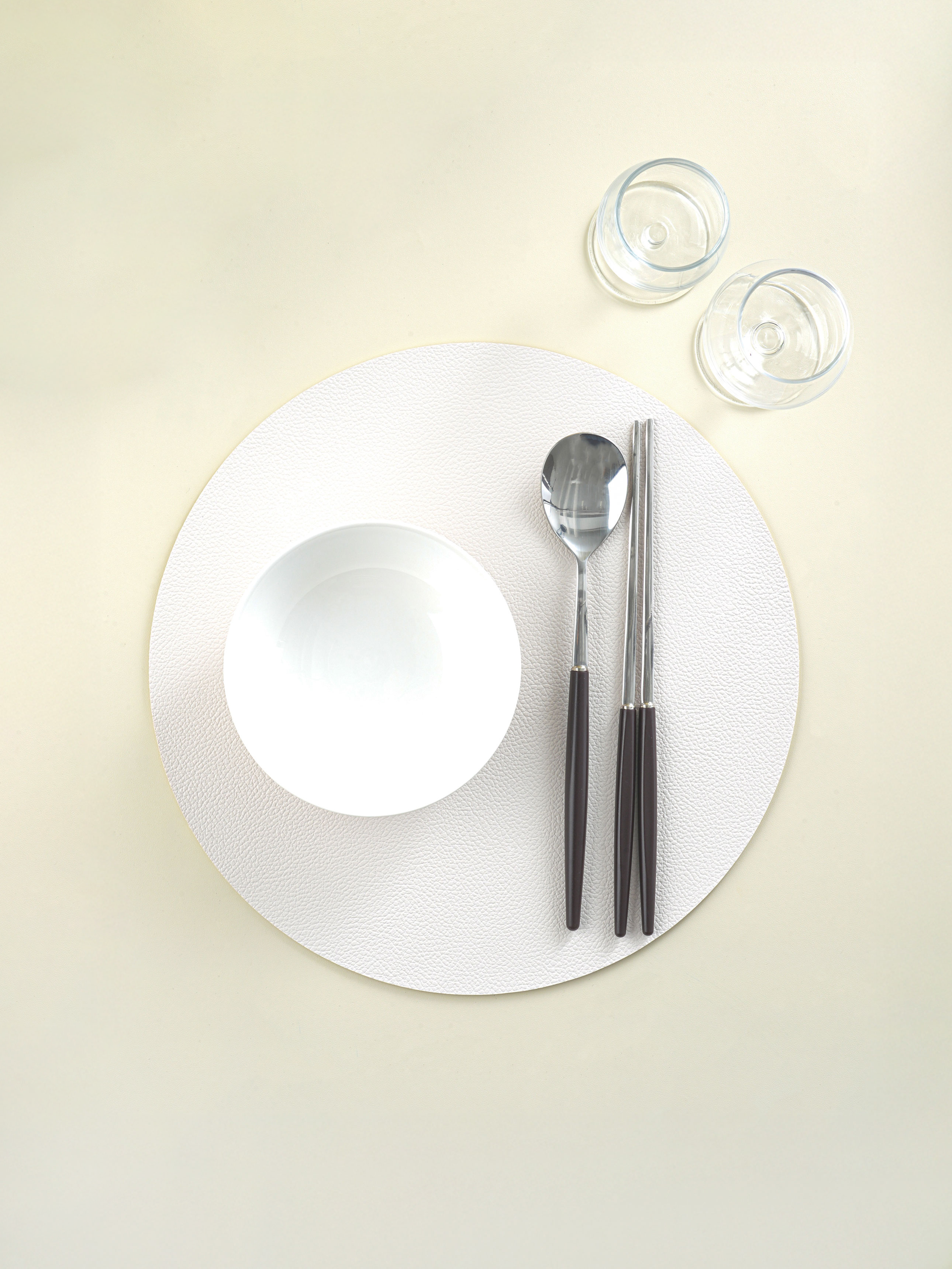 Round double-sided table mat 30