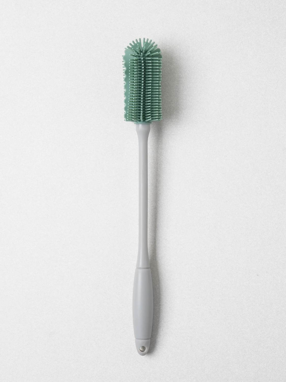 Soft Silicone Bottle Brush Green