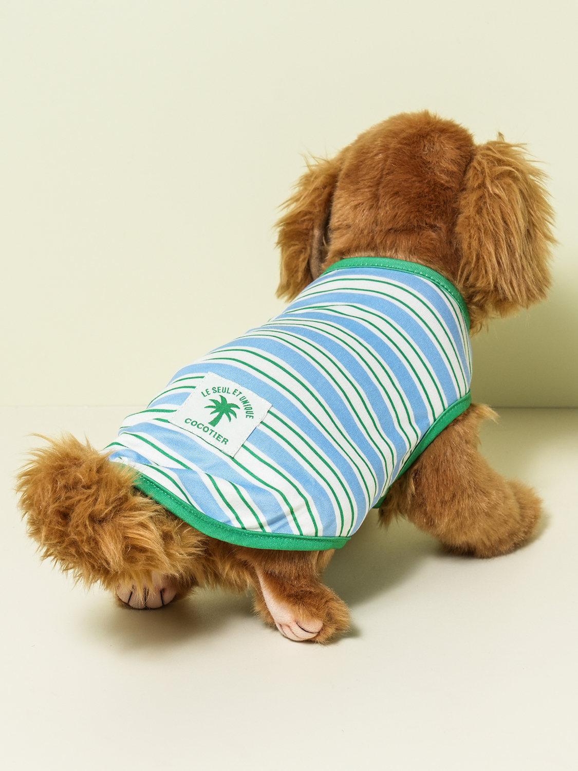 [Pet] Summer Striped Sleeveless S
