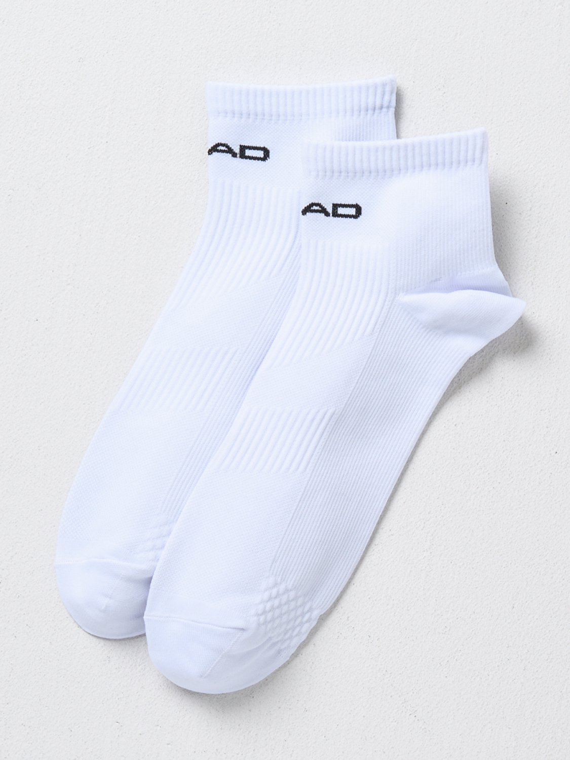 [Men] HEAD Short Socks White