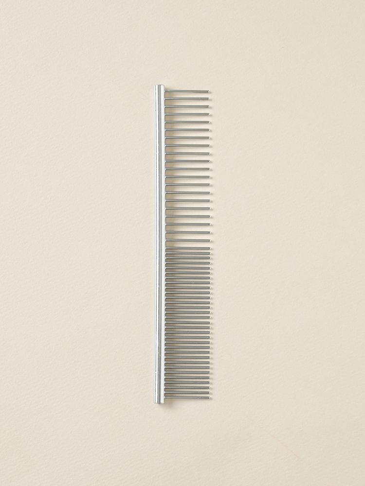 [Pet] Grooming straight comb 16 cm
