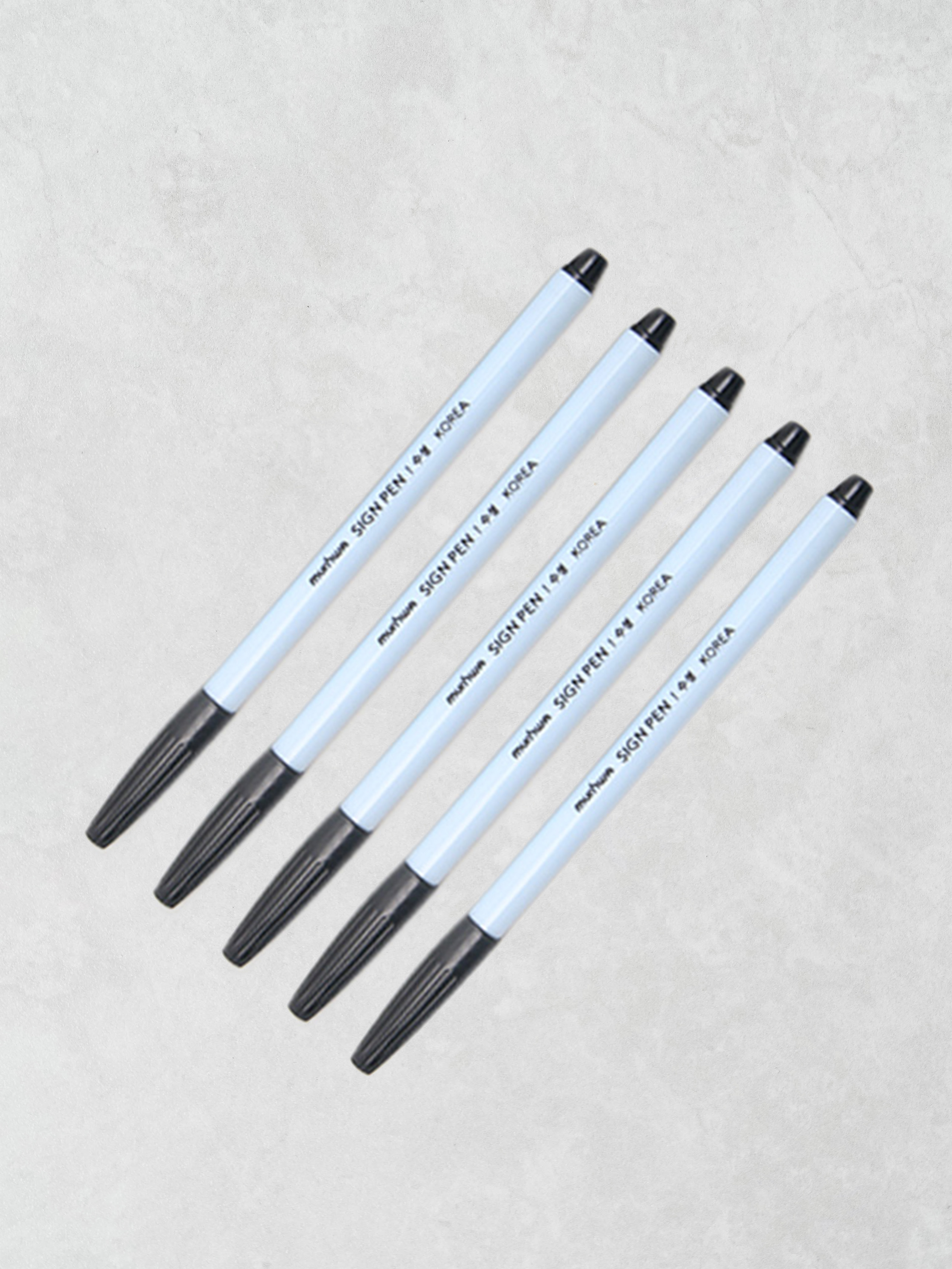 6 water-based marker pens