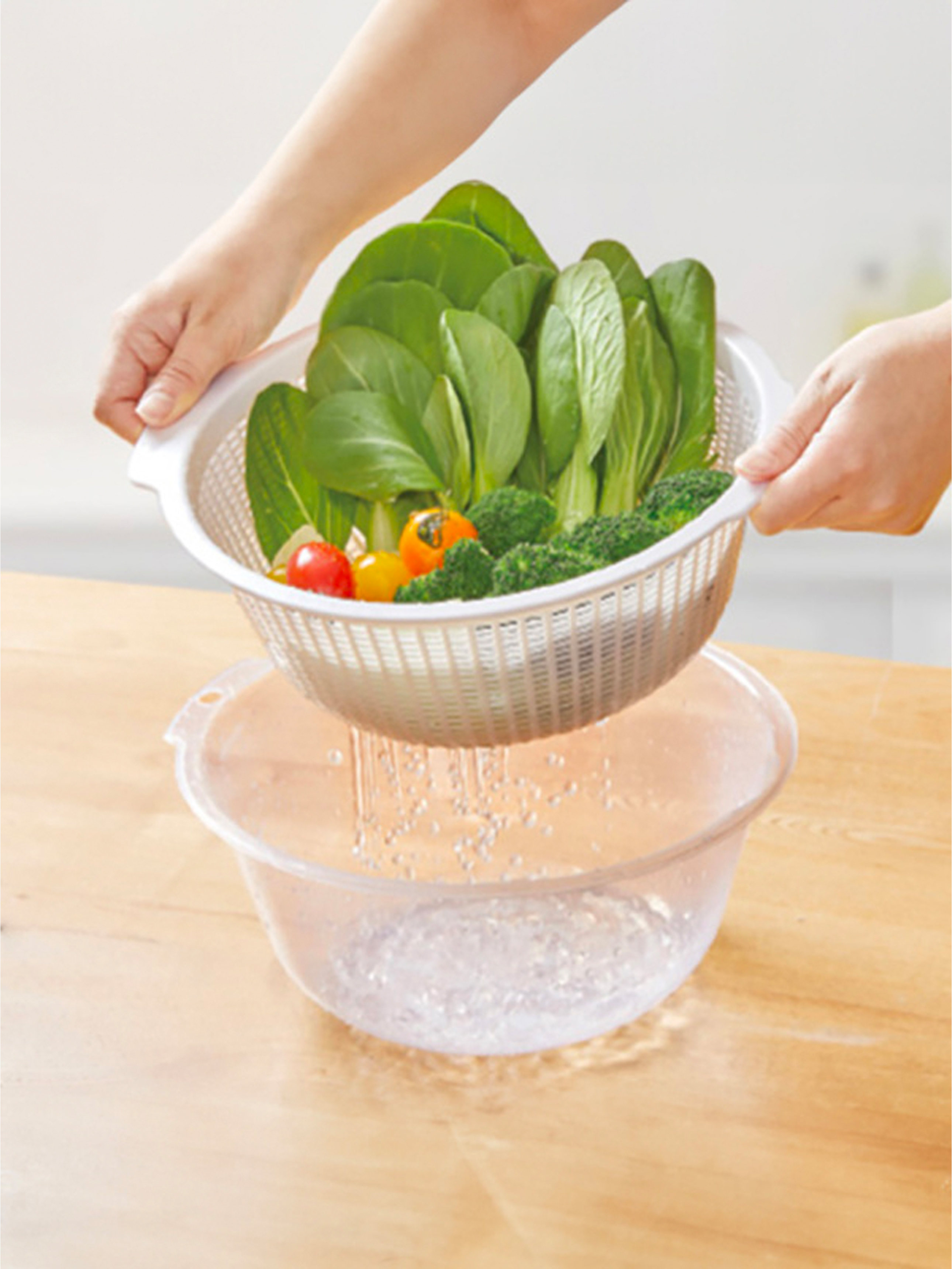 Clear gourd tray