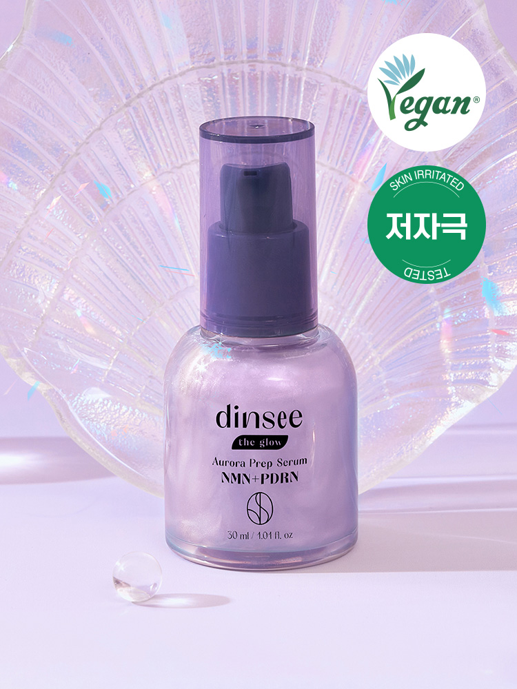 Dinsi The Glow Aurora NMN PDRN Glow Prep Serum 30 ml