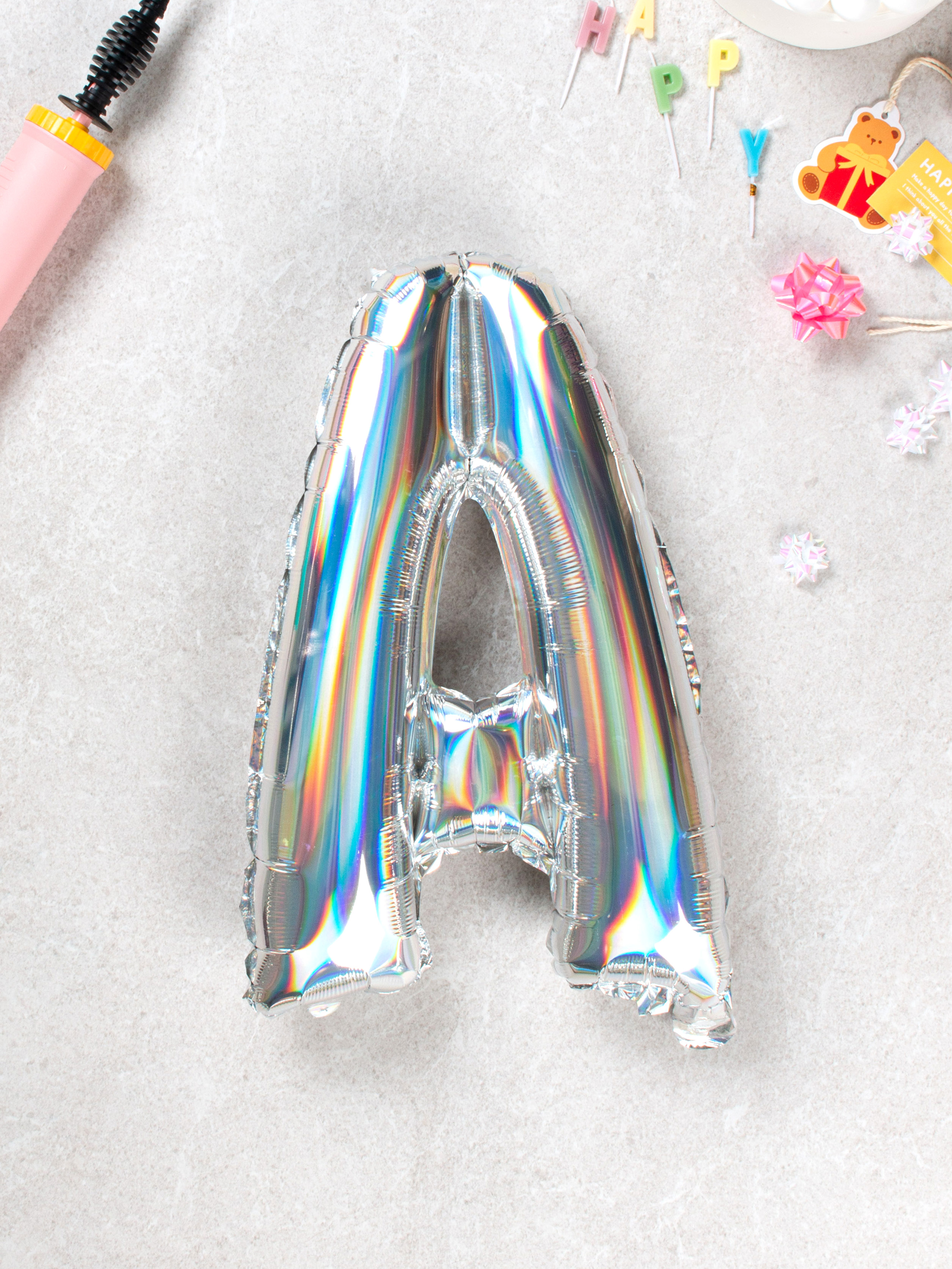 alphabet balloon A