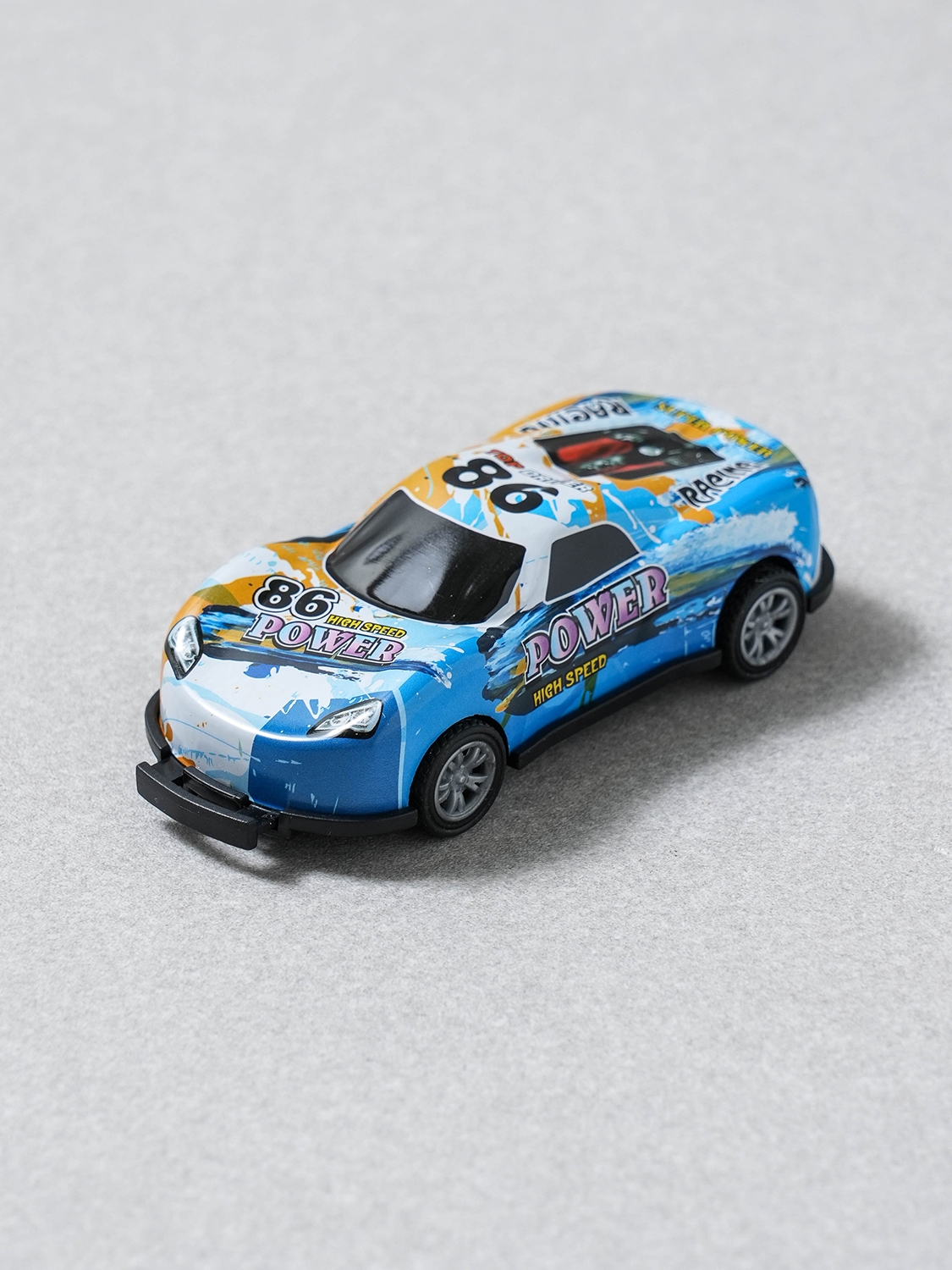 jump pullback car blue