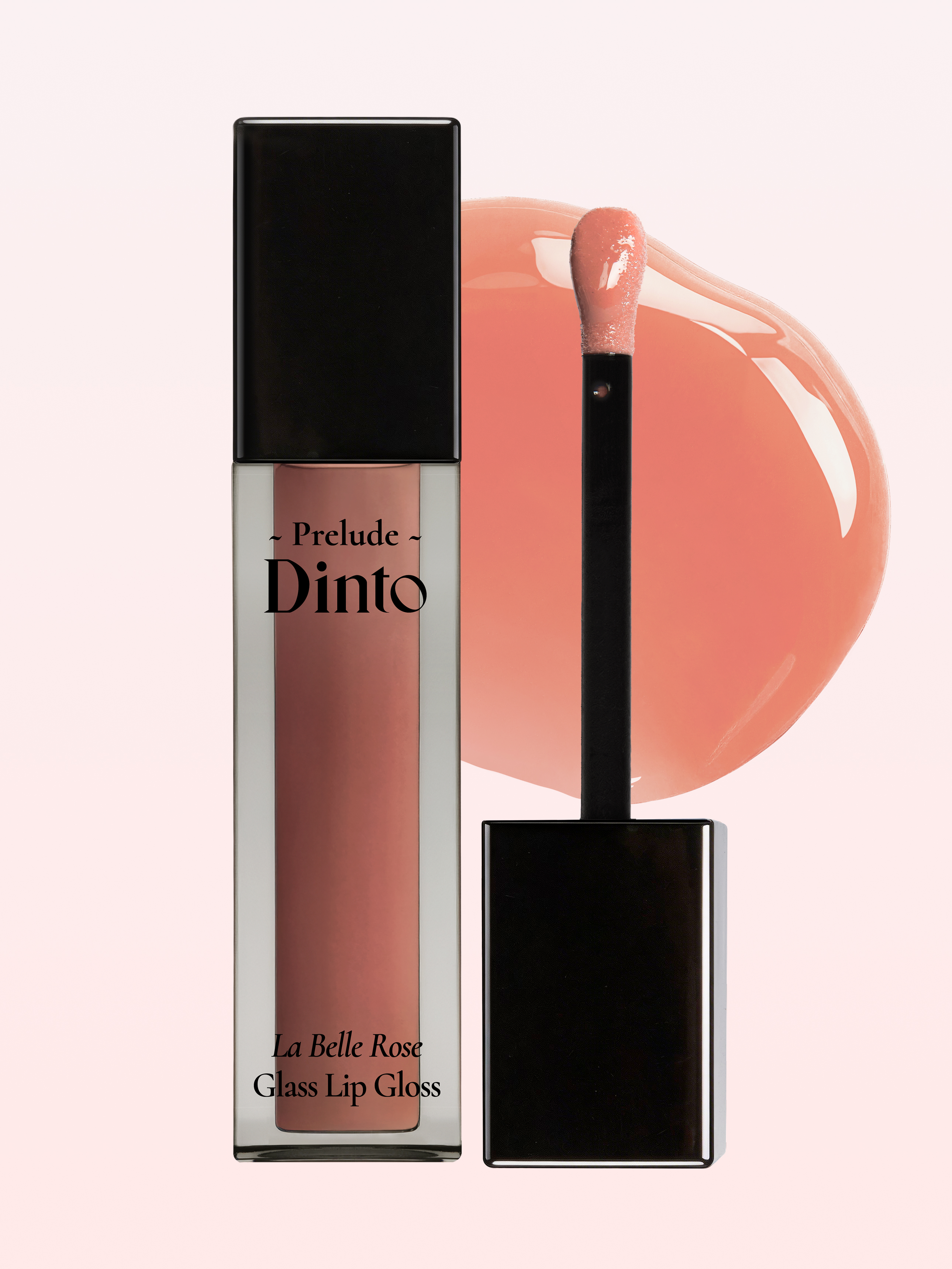 [32 Tender Rose] Prilude Dinto Labelle Rose Glass Lip Gloss