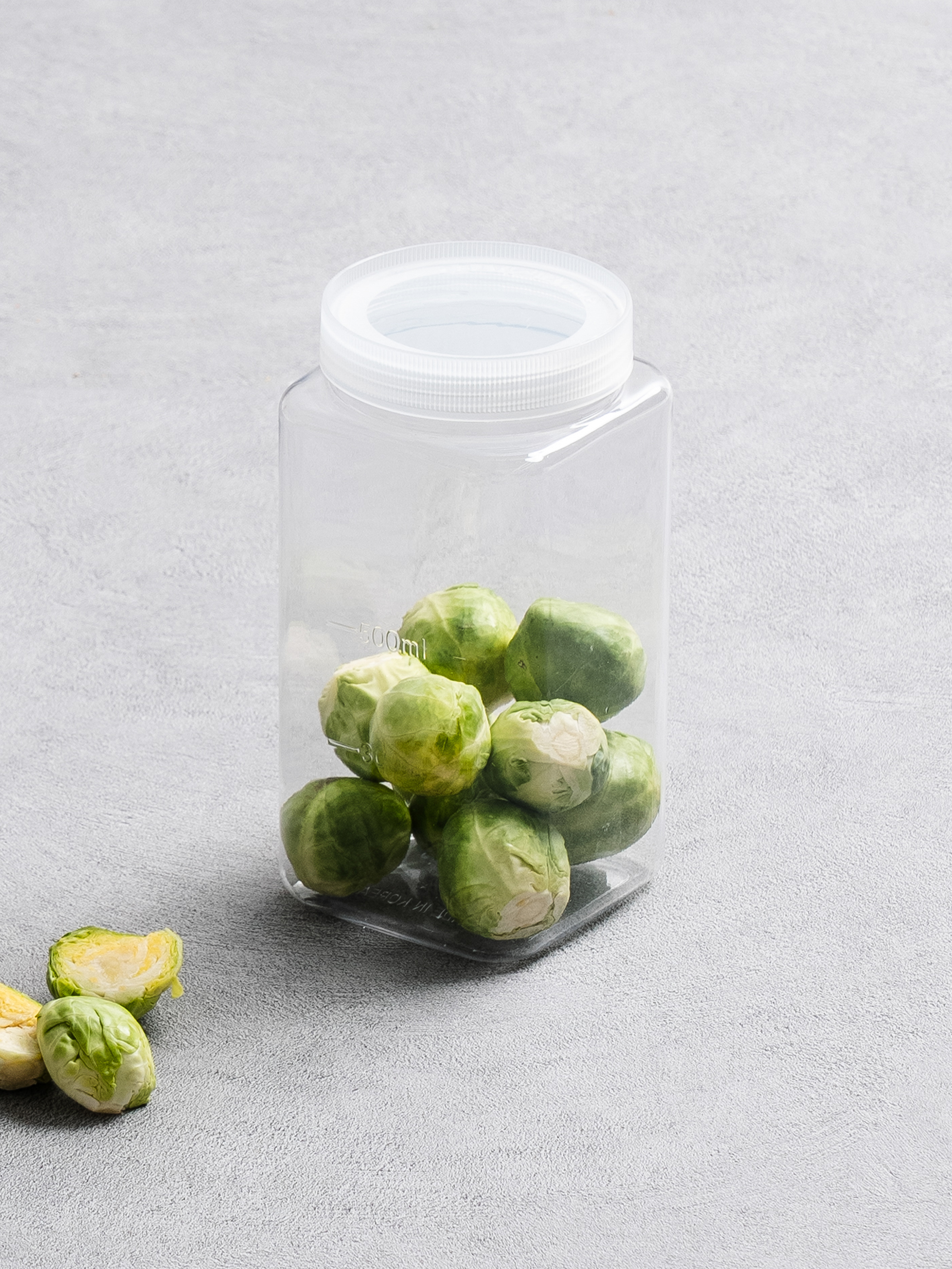 800ml square storage container