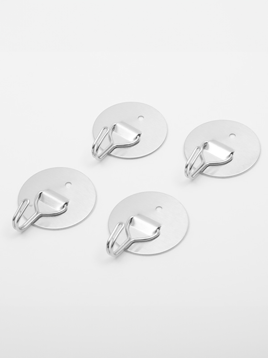 Tape type round steel hook 4P