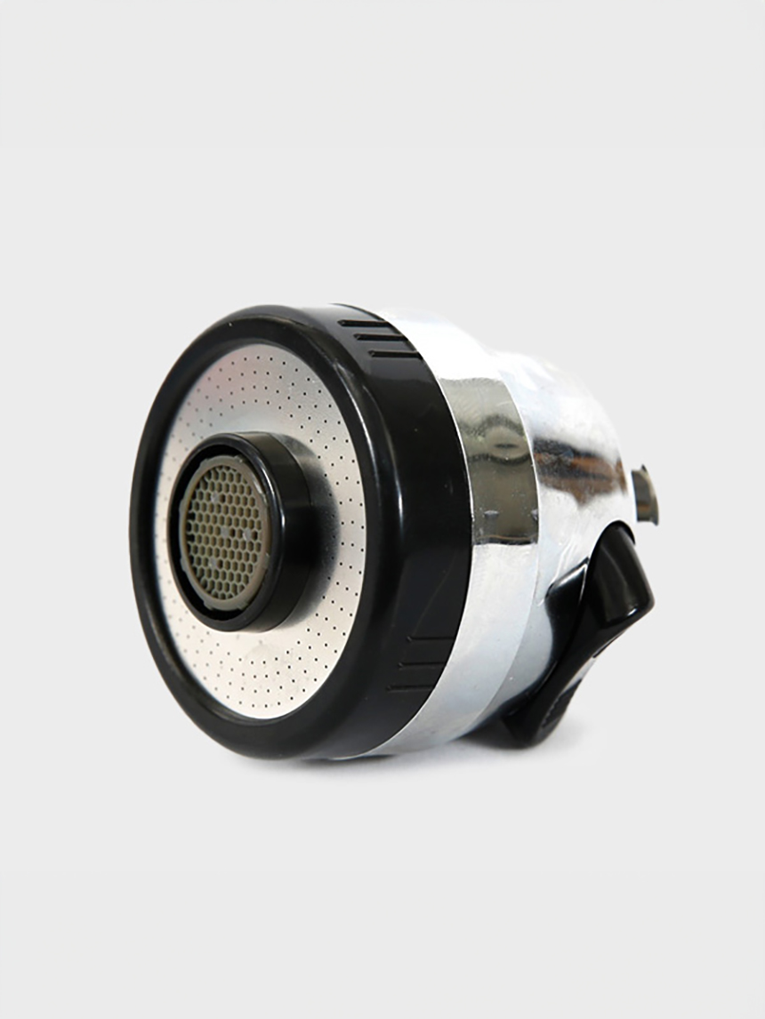High pressure laser water saving head