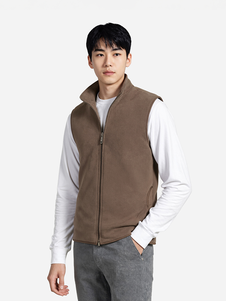 [Common]Vest Fleece XL Khaki