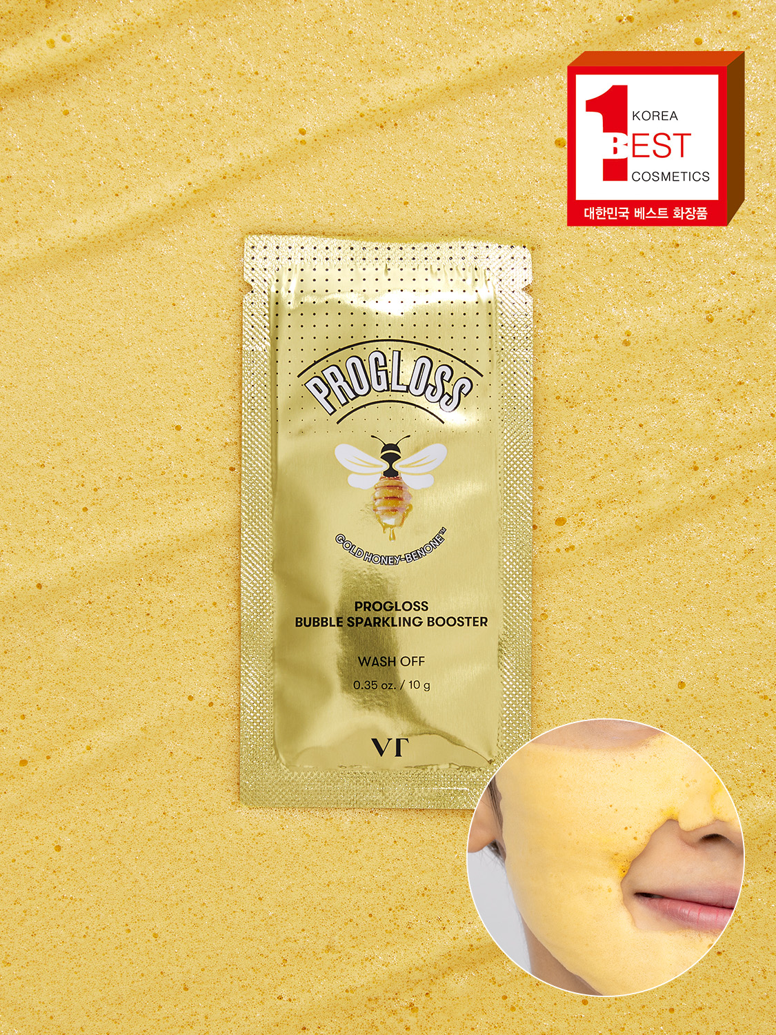 VT Progros Bubble Sparkling Booster 10 g, 4 packs