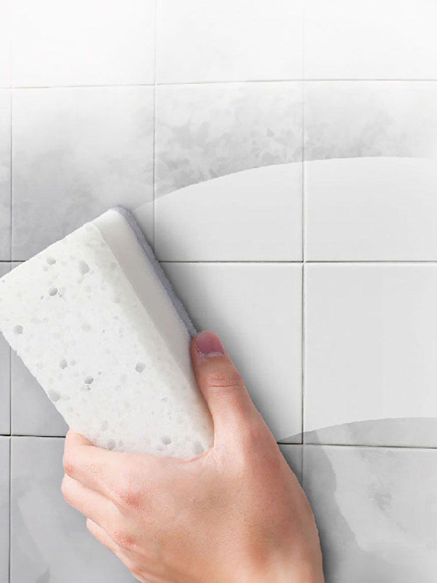 Triple cleaning sponge 2P