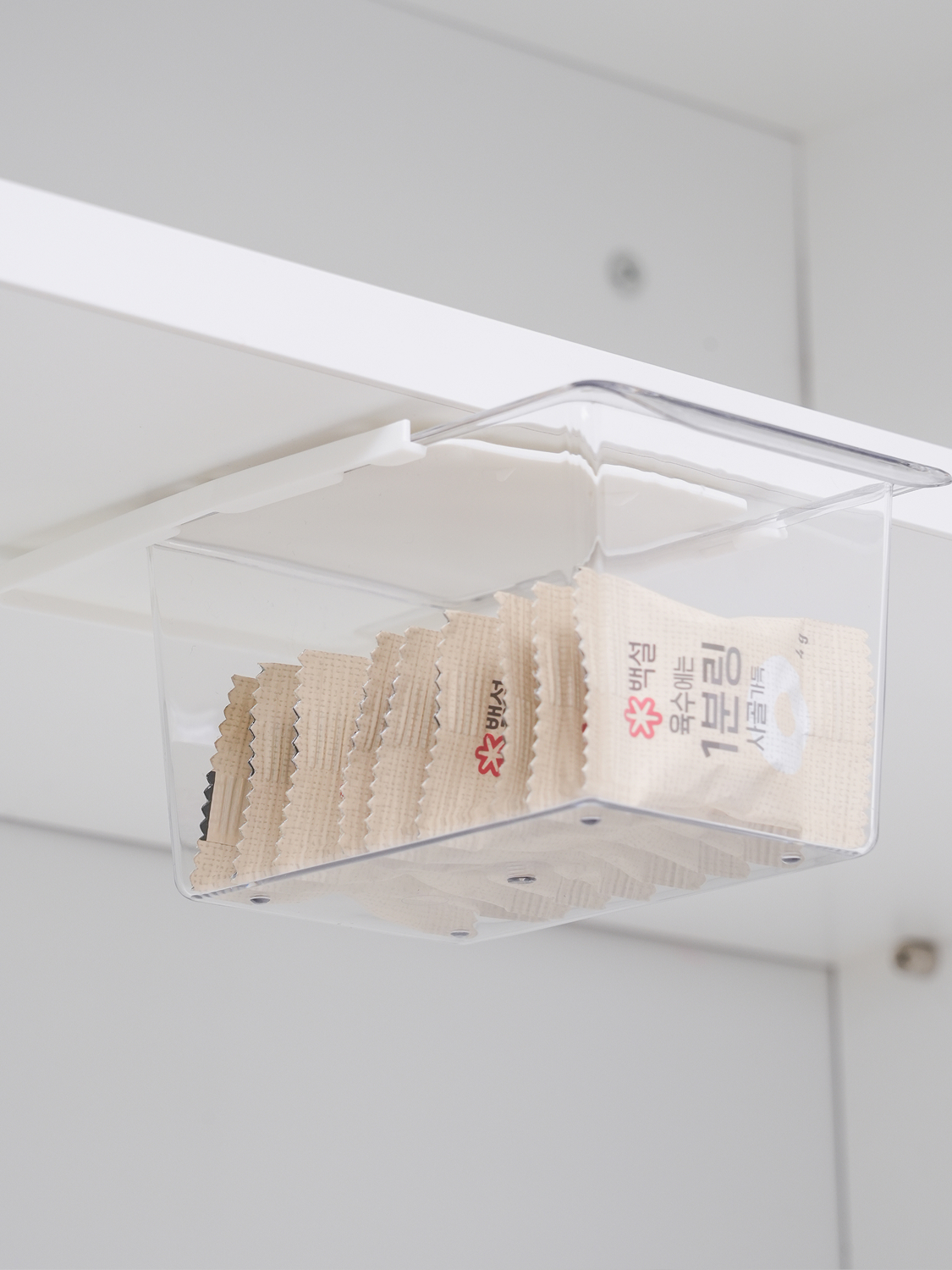 Attached clear drawer small