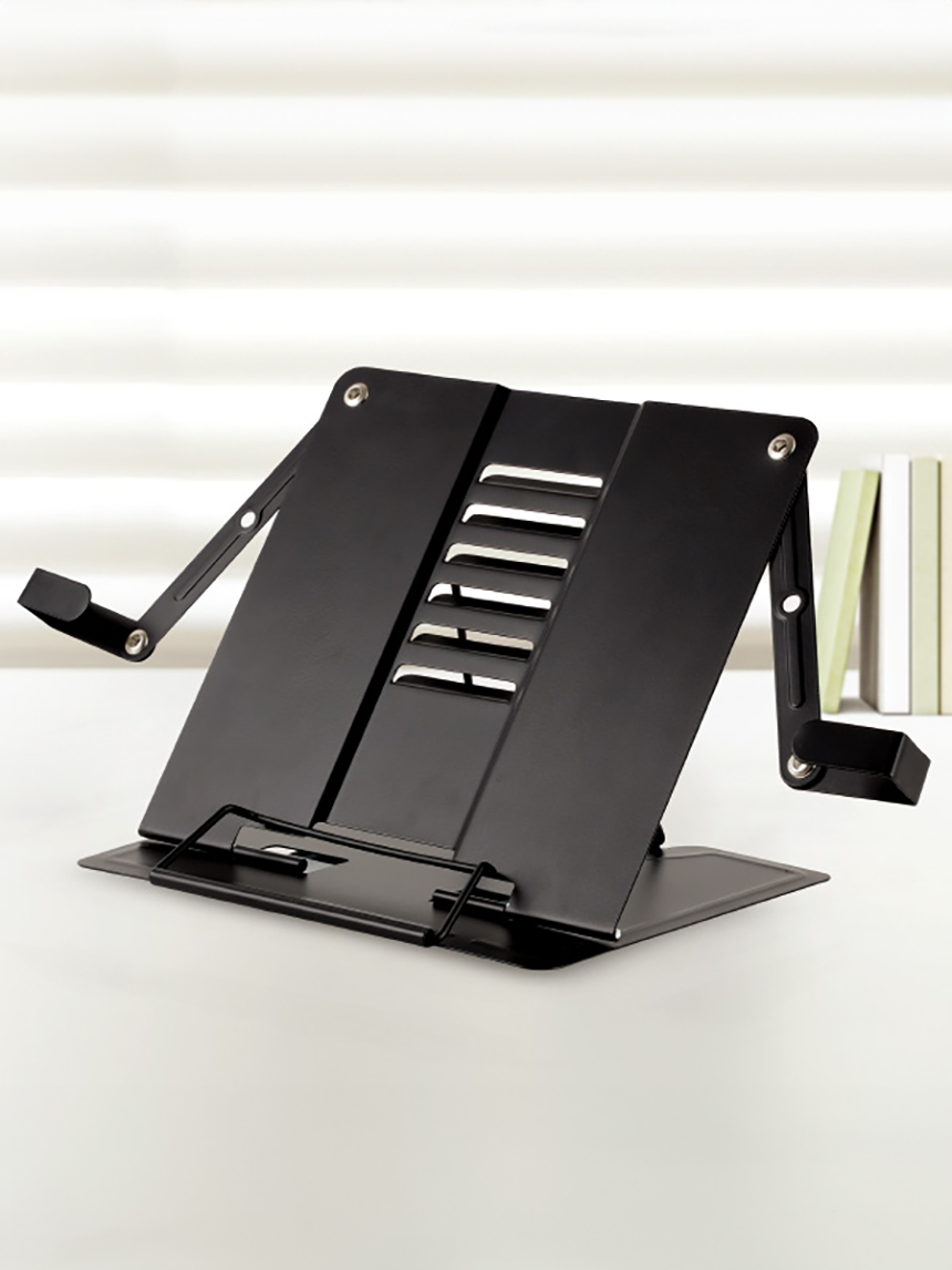 steel reading stand
