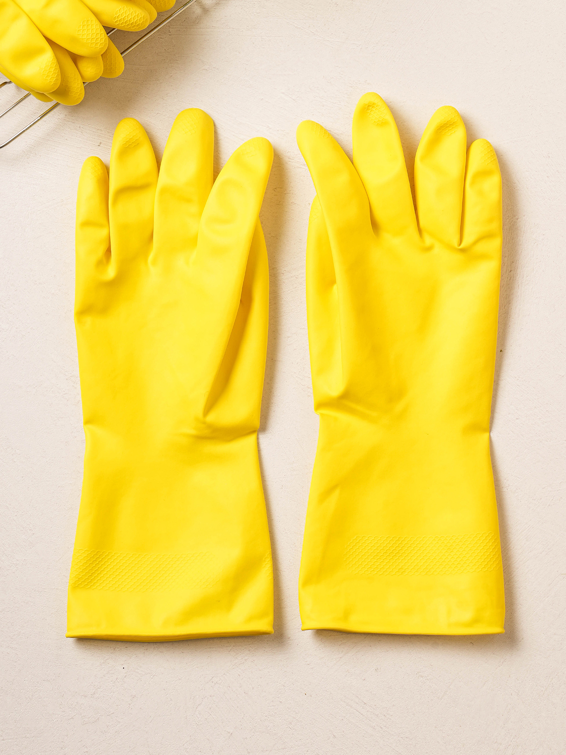 Taehwa Orwell Cotton Coated Rubber Gloves M 3 Pairs