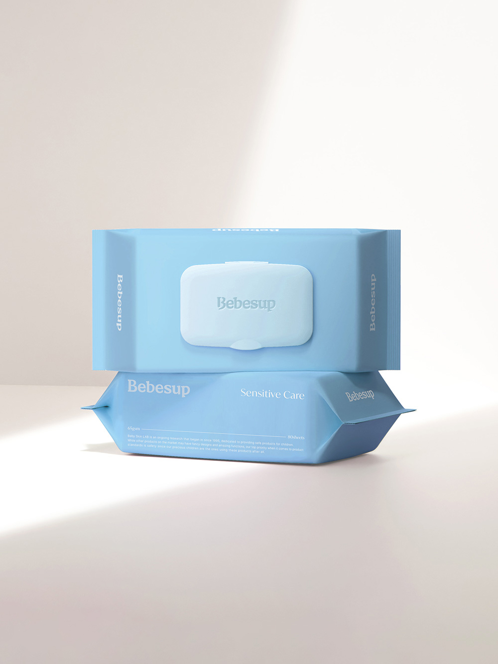 Bebesup Sensitive Care Wet Tissues 80pcs