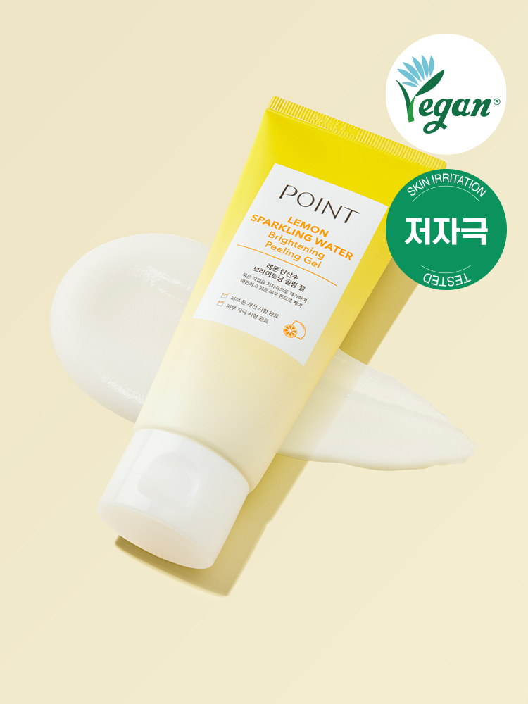 Point Lemon Carbonated Water Brightening Peeling Gel 100 ml