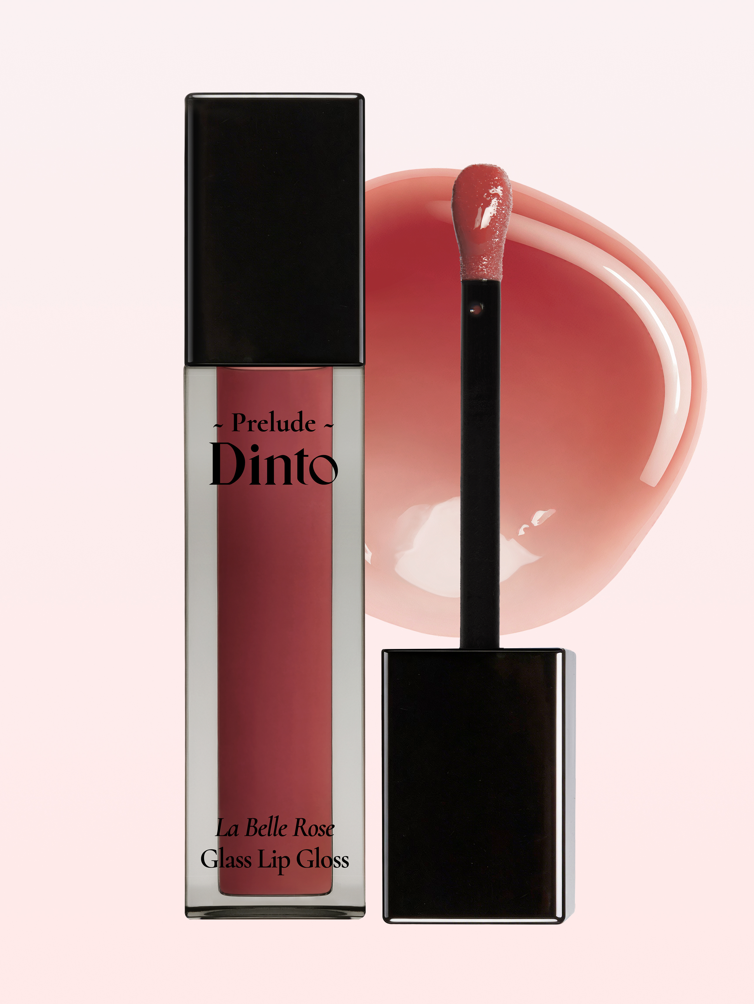 [33 Bitter Rose] Prilude Dinto Labelle Rose Glass Lip Gloss