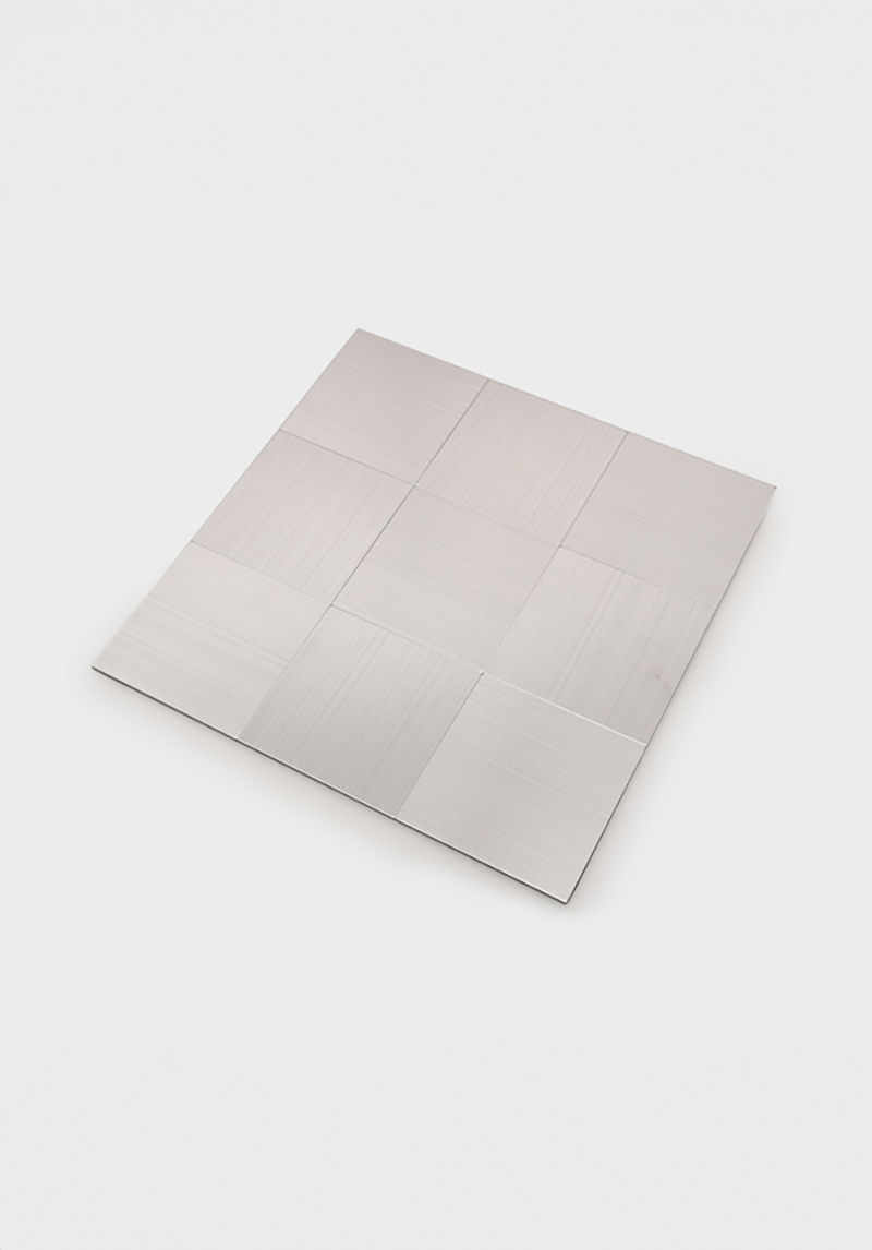 Self-adhesive metal tile 30x30cm (E)