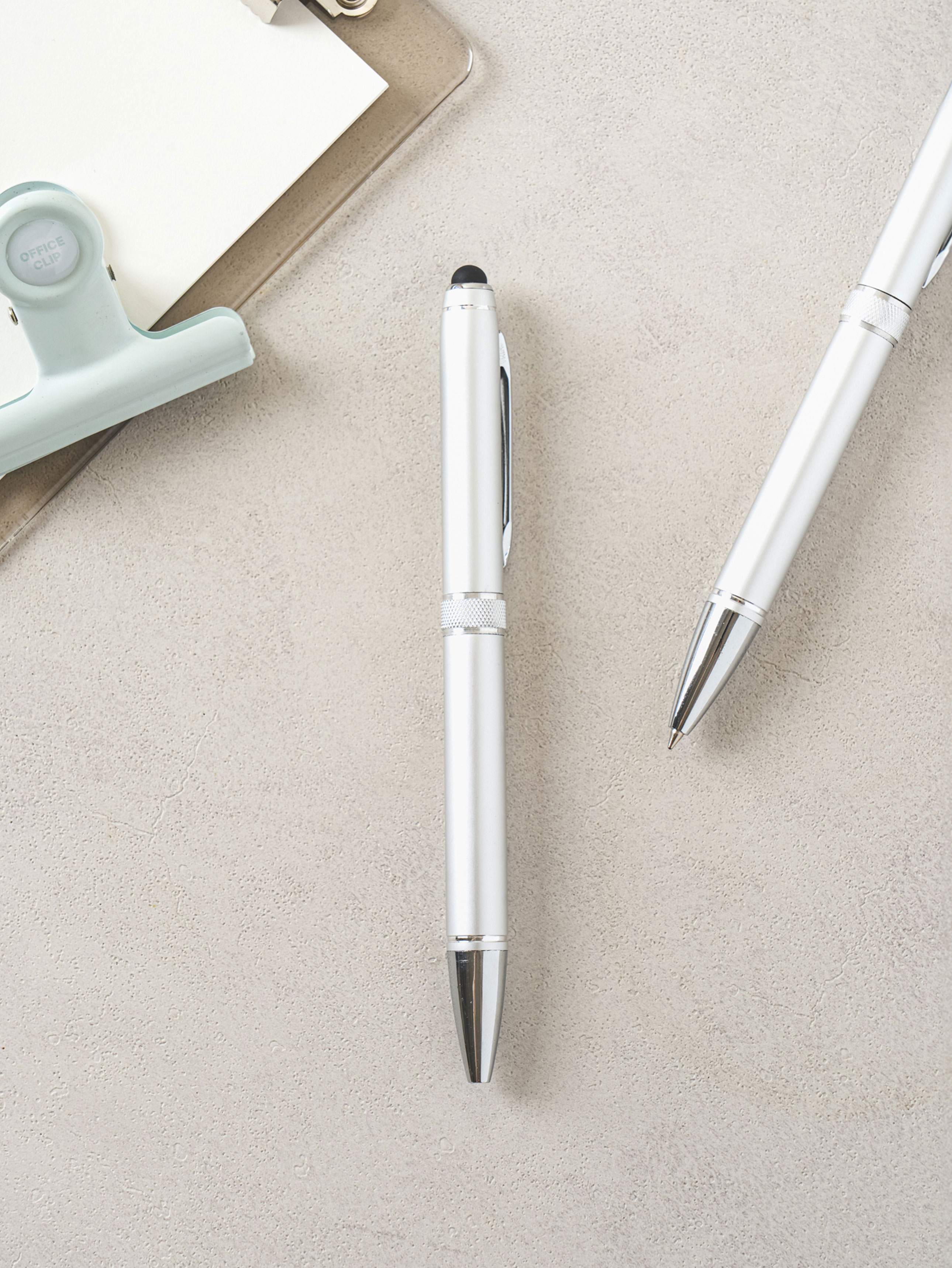 Office rotary touch ballpoint pen 0.7 mm black