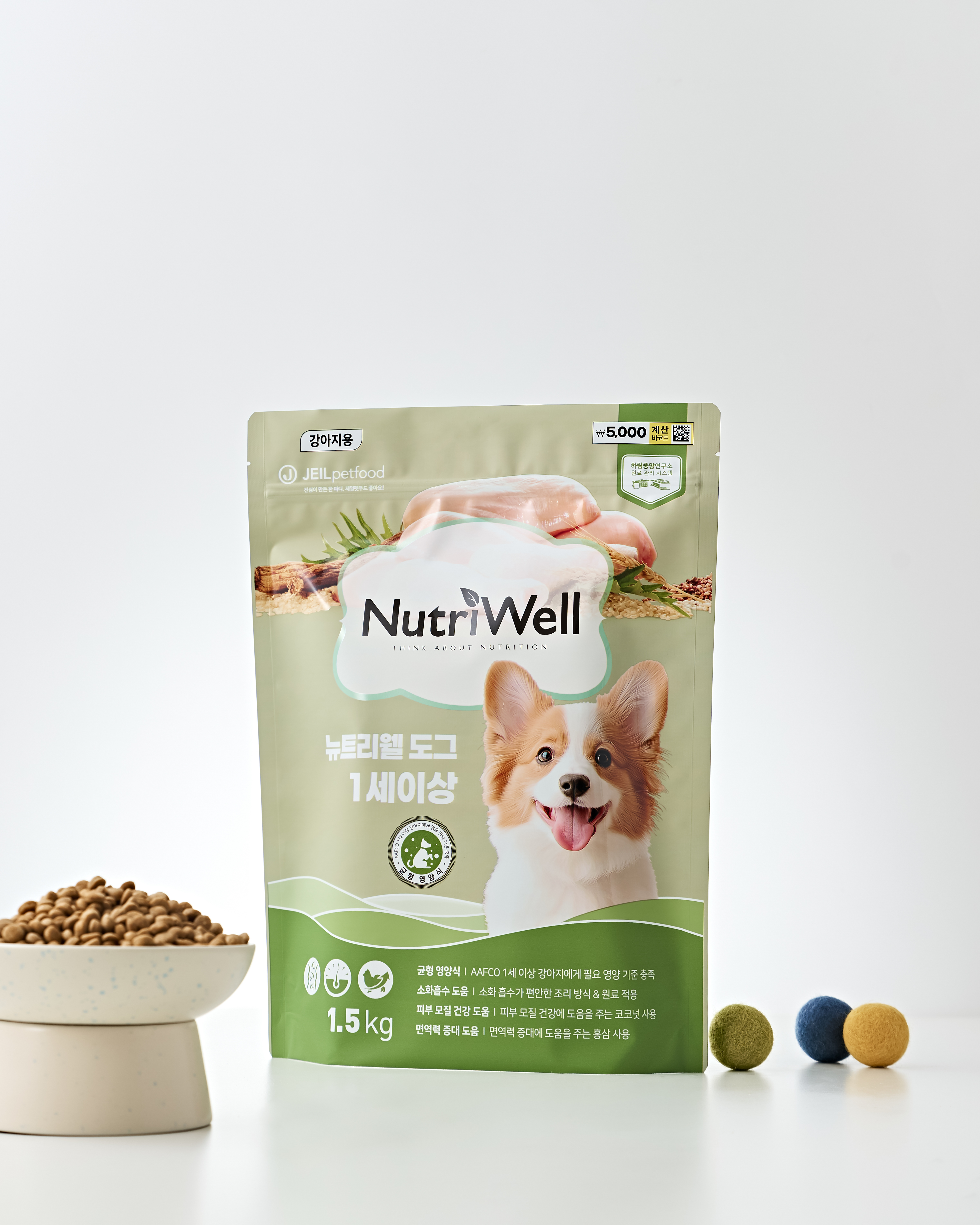 [Pet] Nutriwell Dog 1 year or older, 1.5 kg