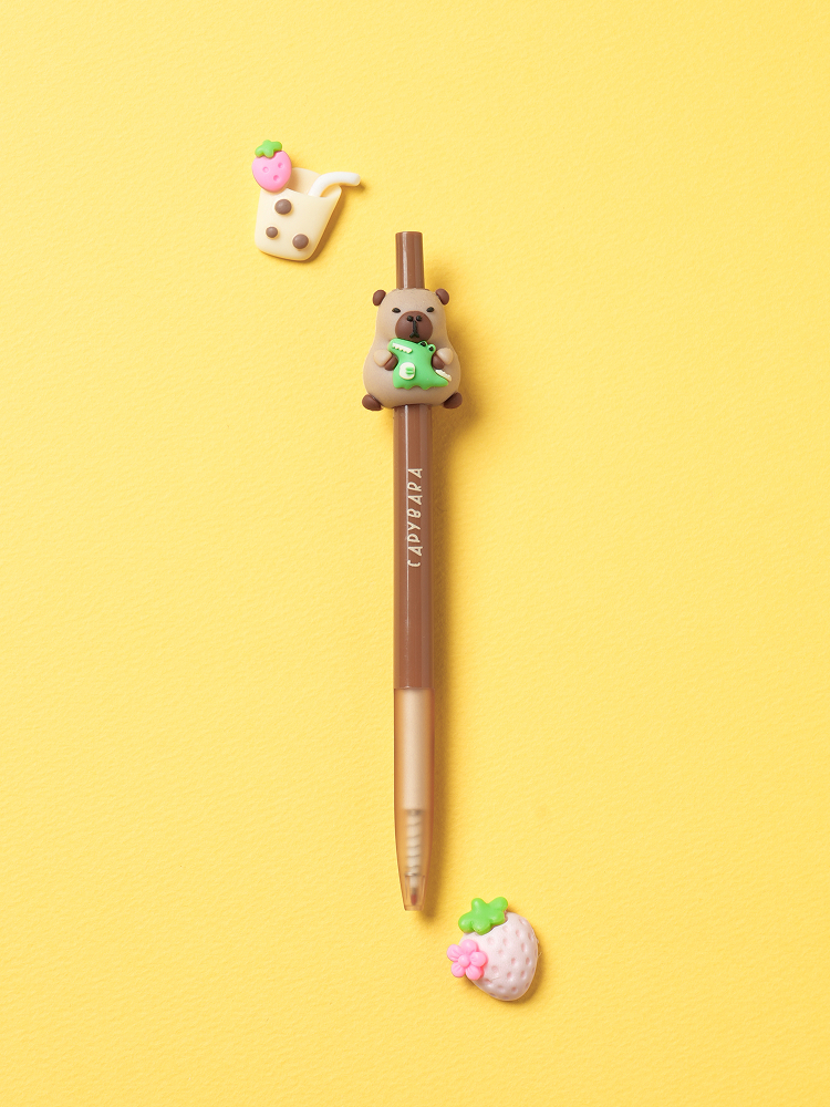 Capybara neutral gel pen 0.5 mm black