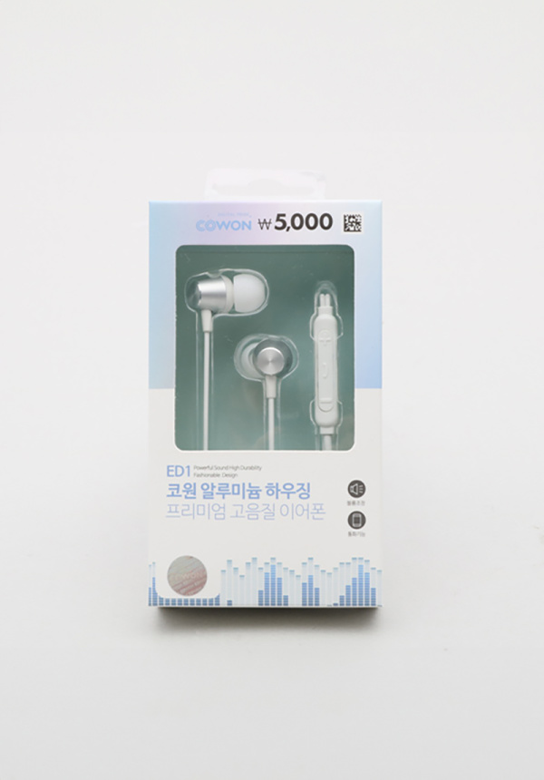 Cowon Aluminum Housing In-Ear Earphone (ED1)