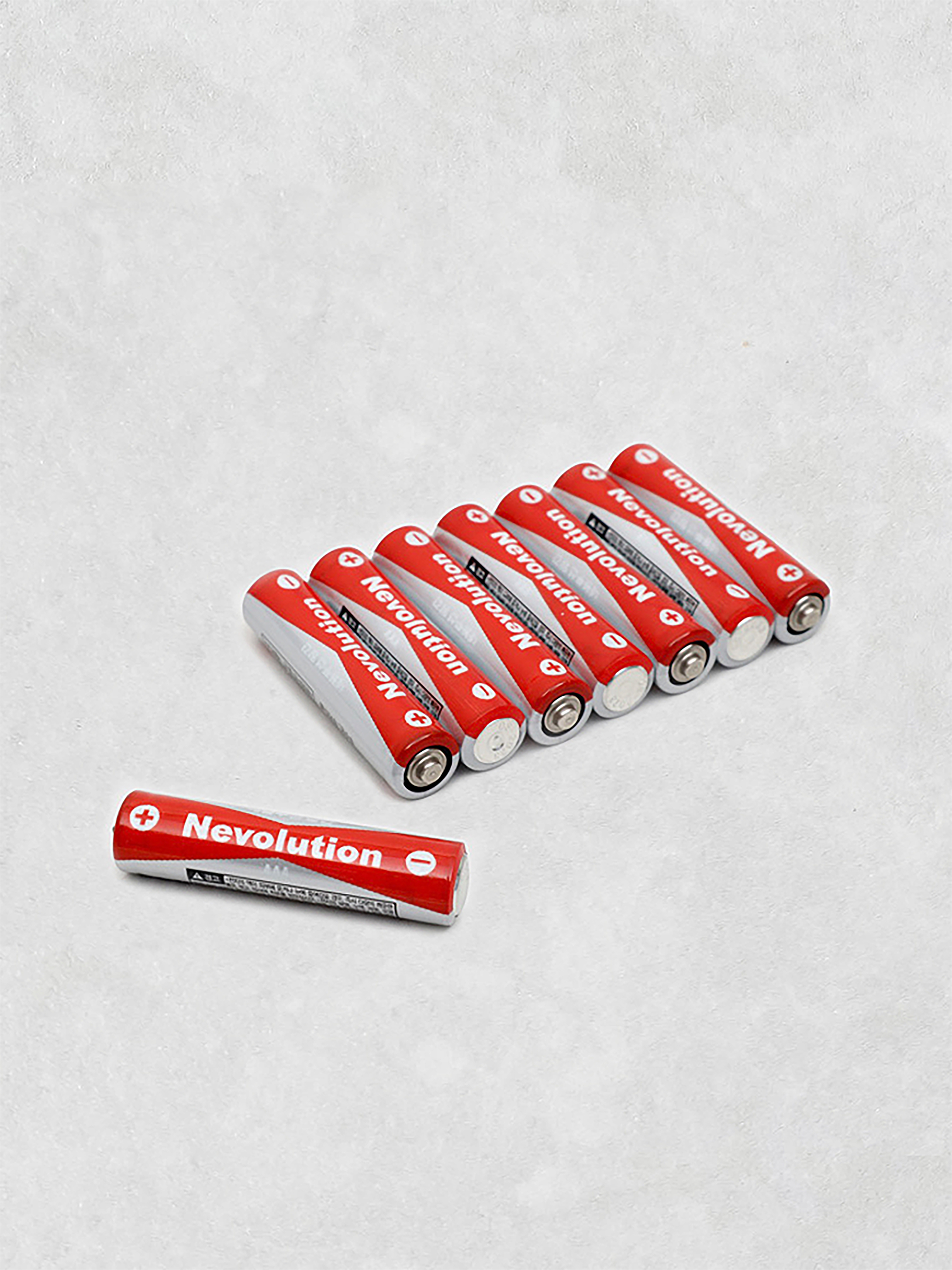 Nevolution manganese batteries R6 AA 8 pieces