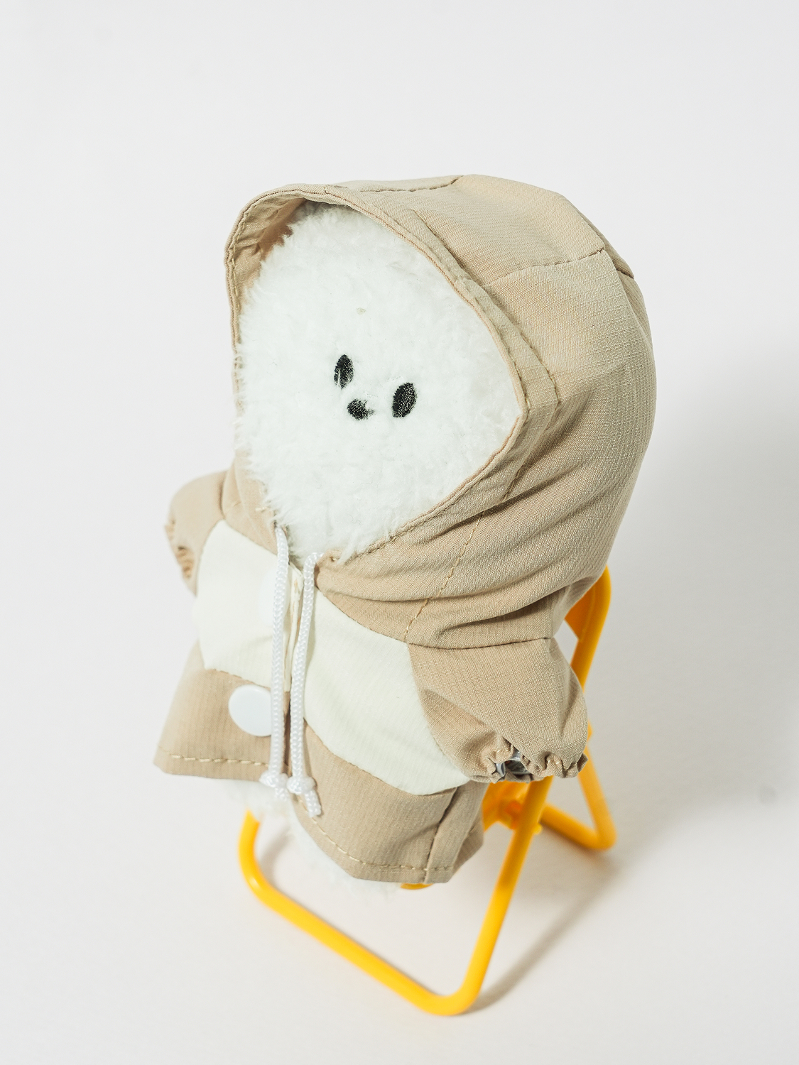 Doll DIY Windbreaker Brown