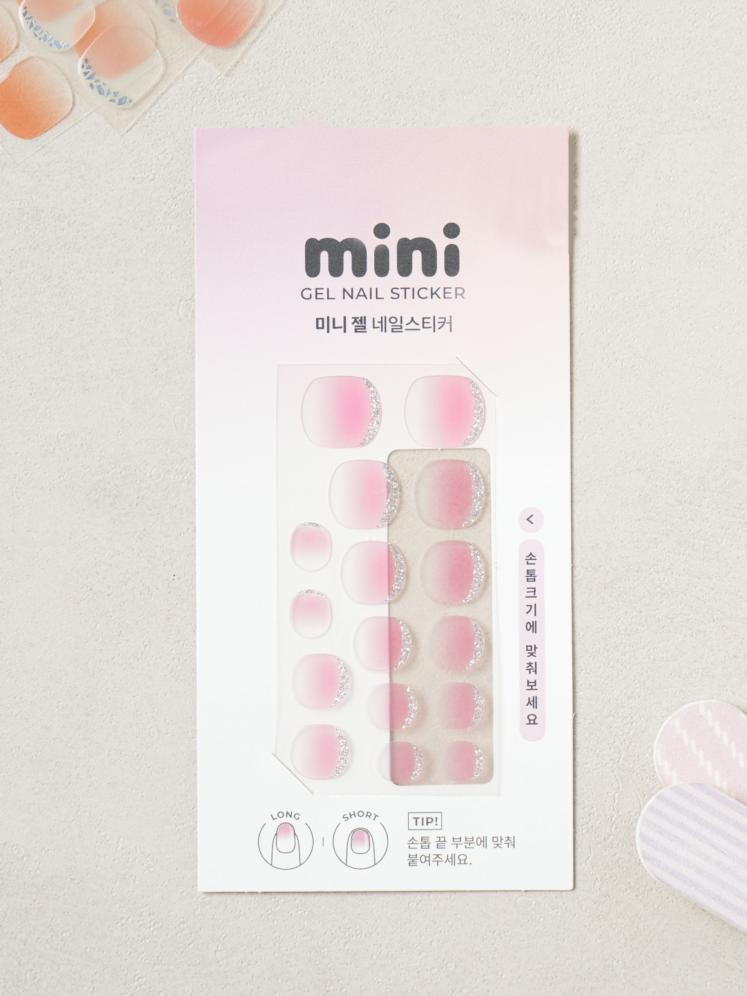 mini gel nail stickers