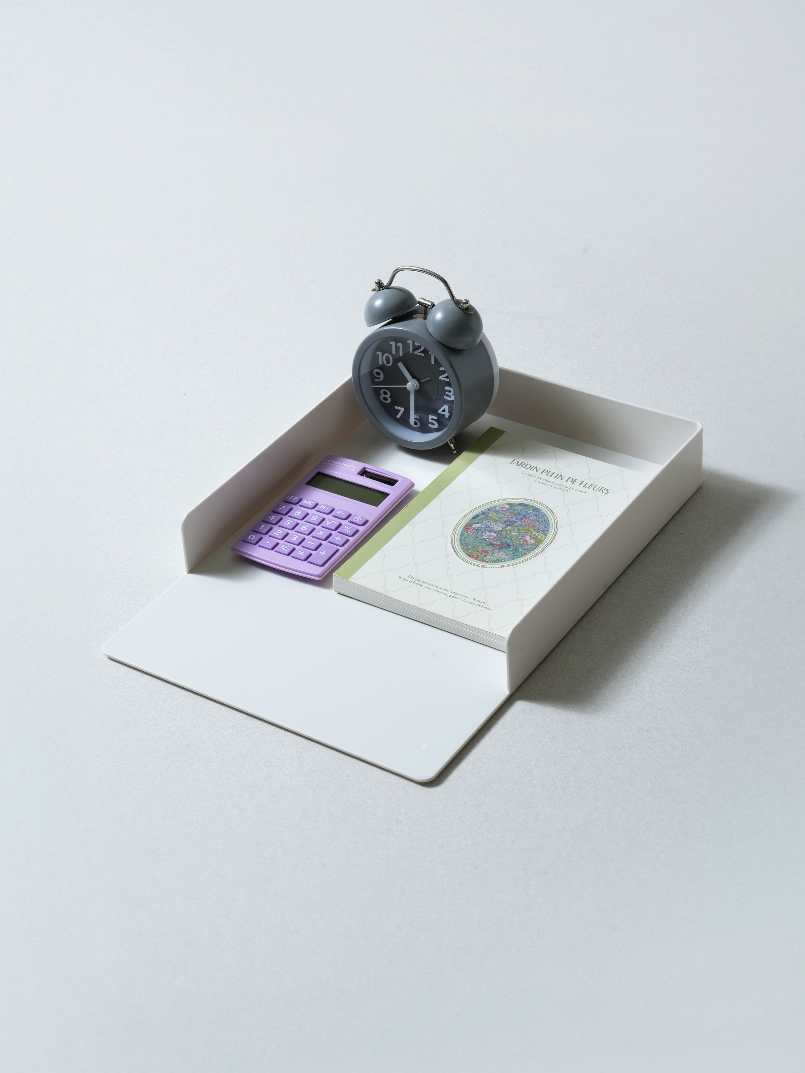 Desk document tray stackable