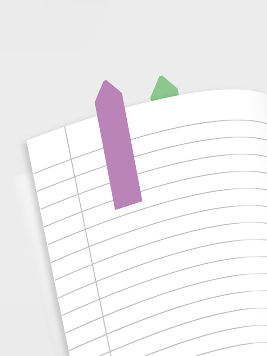 Color arrow index 20 sheets x 8 colors