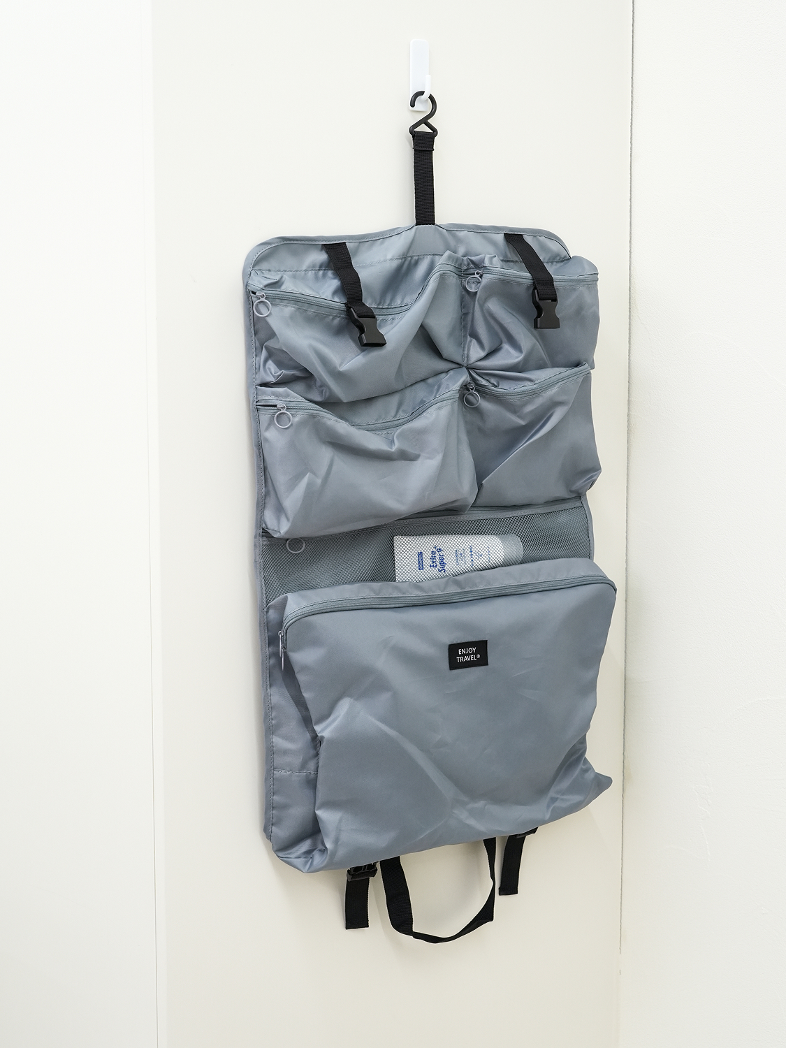 Travel foldable multi-storage pouch