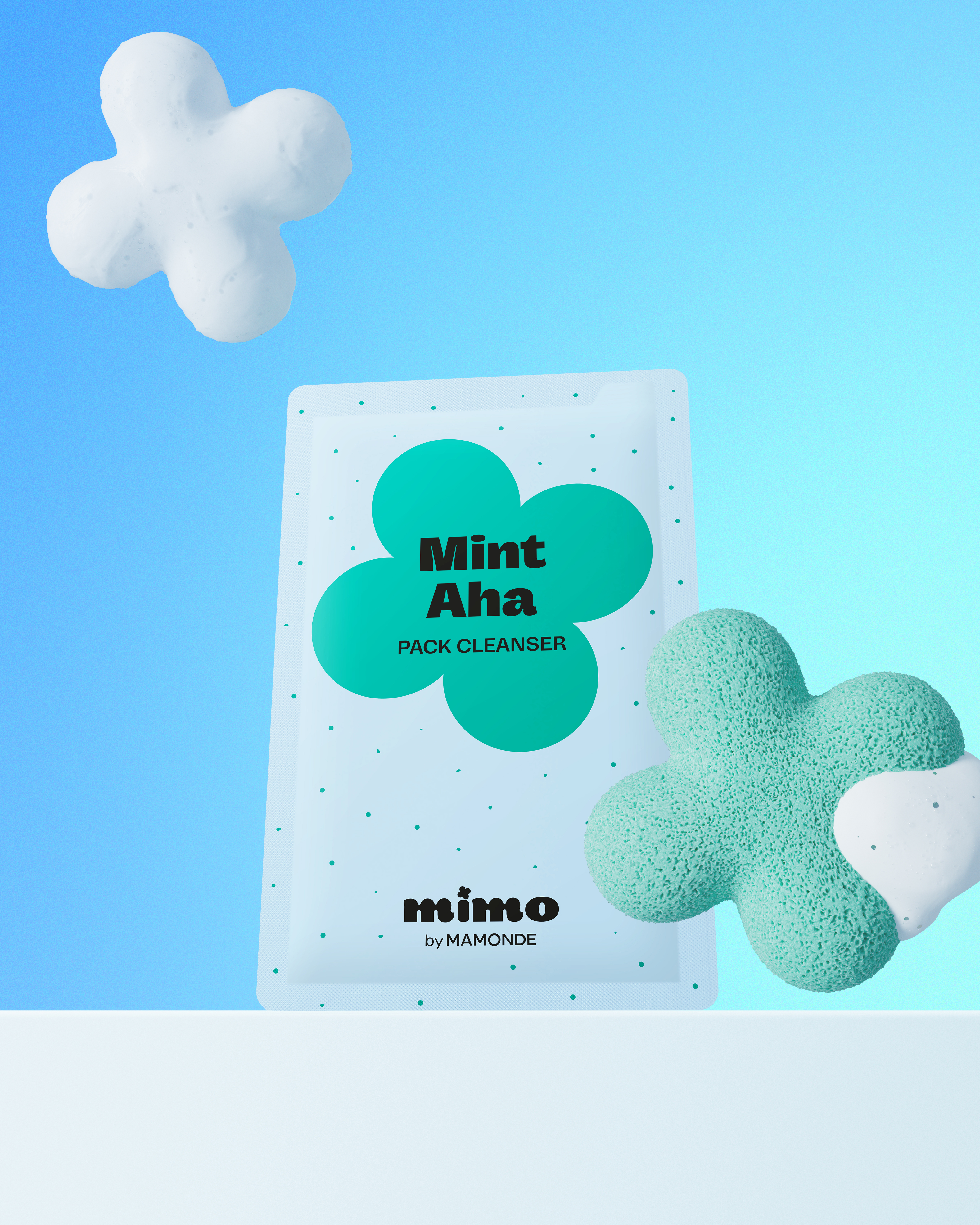 Mimo by Mamonde Mint-AHA Pack Cleanser 4 g*6 pack (Amore Pacific)