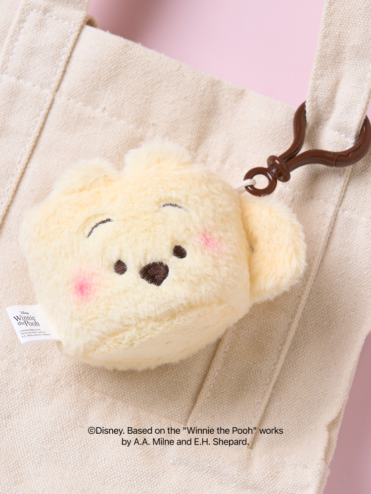 Pooh hanging doll transformed into Disney Fluffy Cup