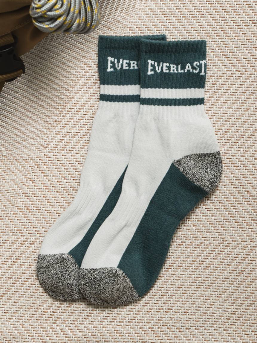 Everlast Men's Mountain Climbing Long Socks Green