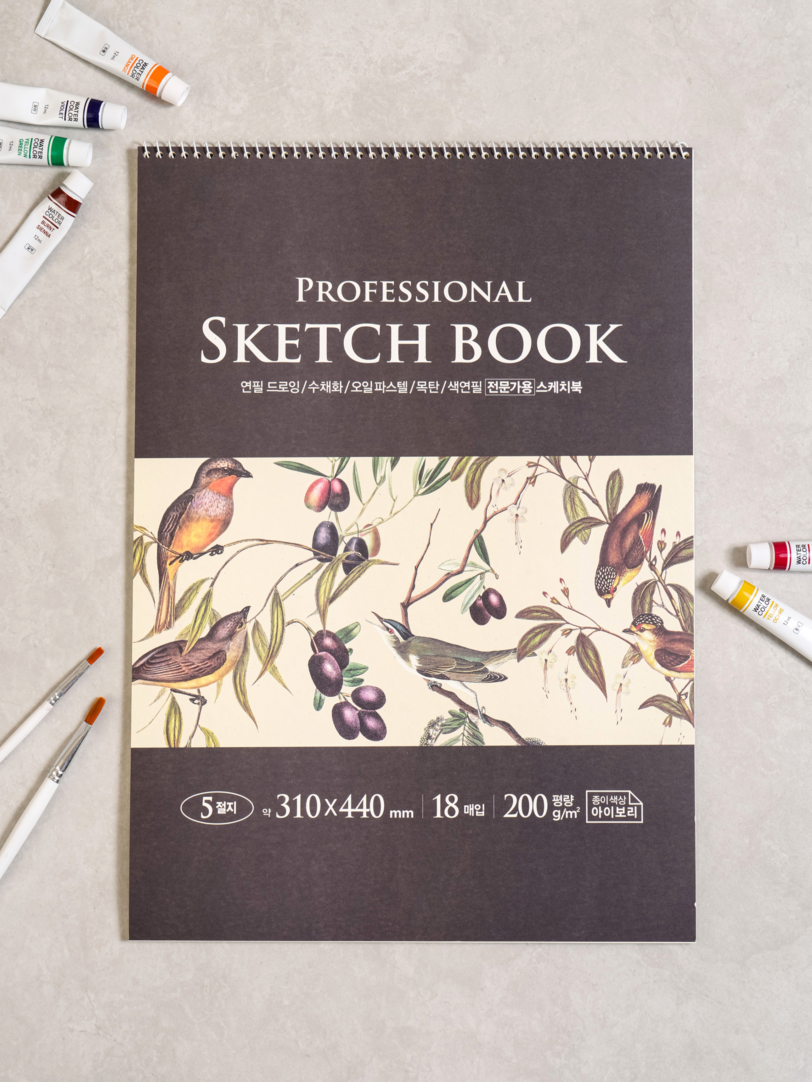 Section 5 Professional Sketchbook 18 sheets