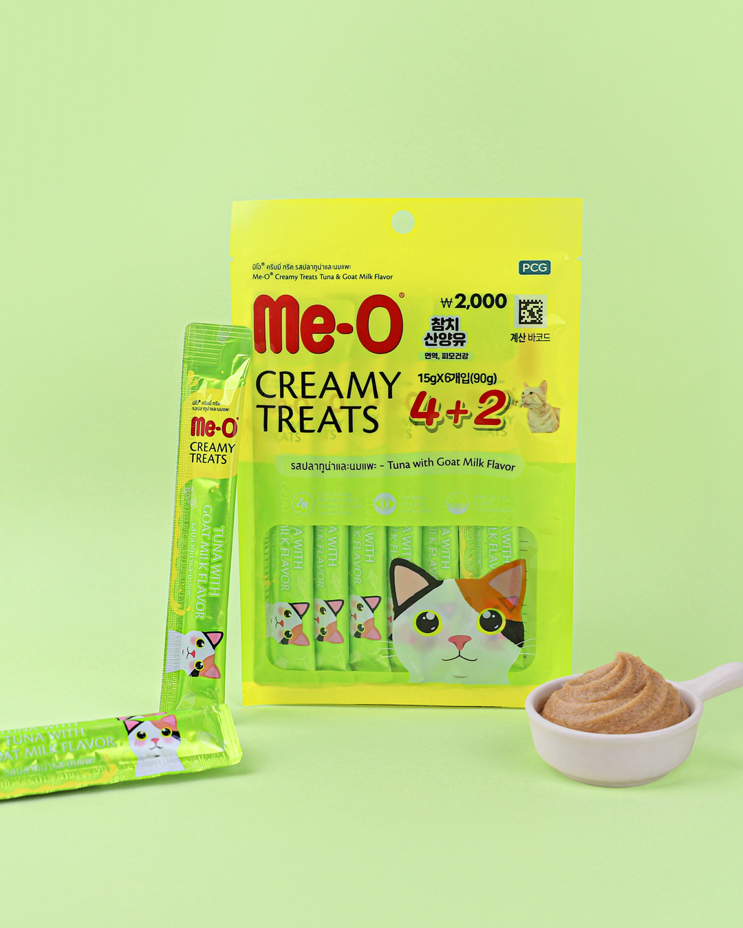[Pet] Myo Creamy Tuna Goat Milk 6 packs 90 g