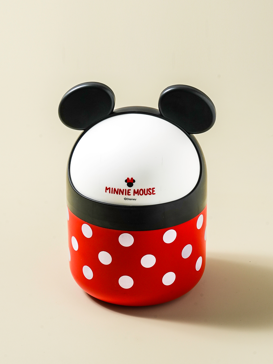 Disney Mickey Minnie Slide Open Trash Can