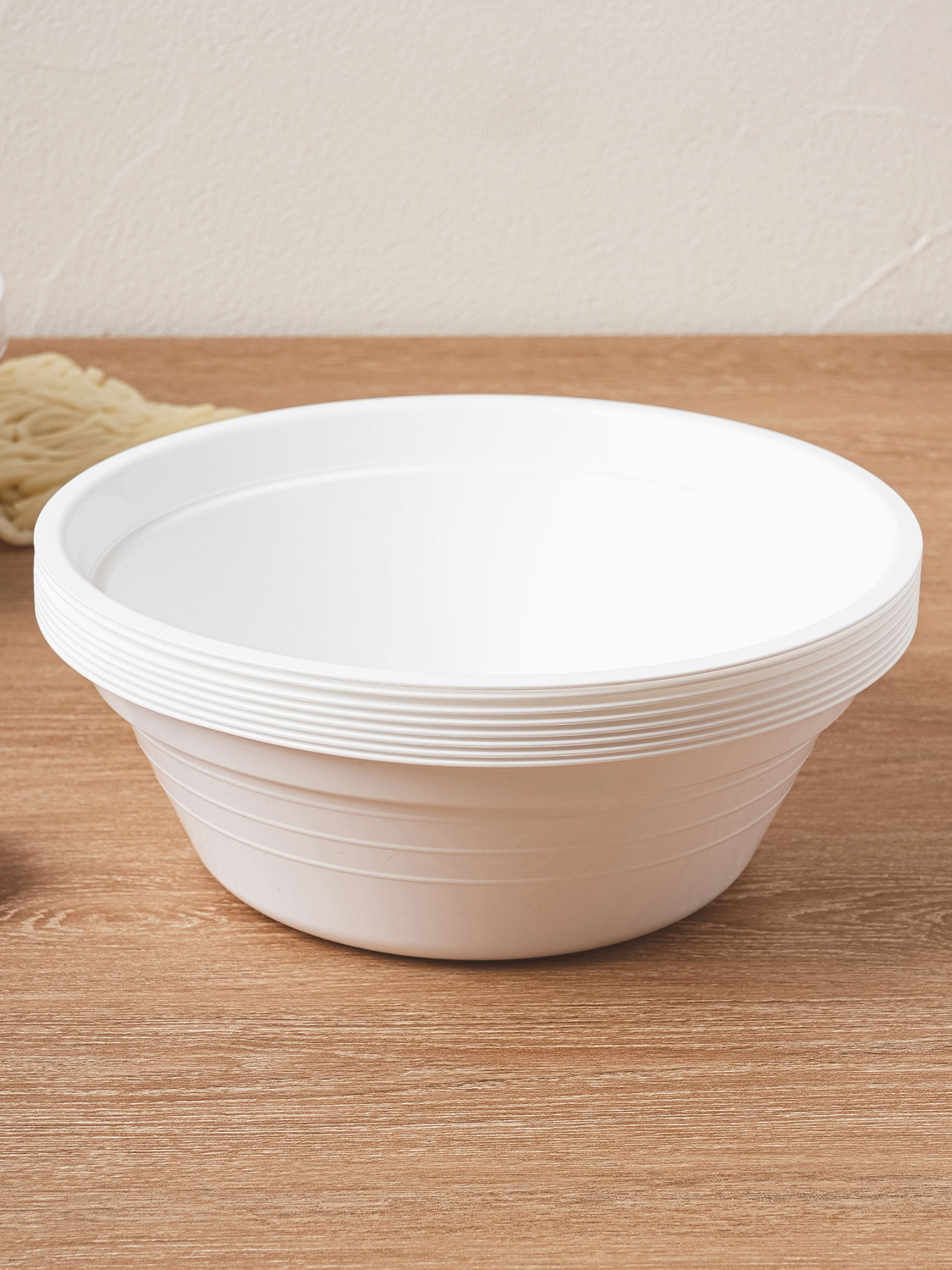 8 reusable udon bowls (1540 ml)