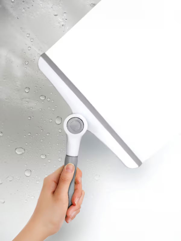 Angle-adjustable window cleaner