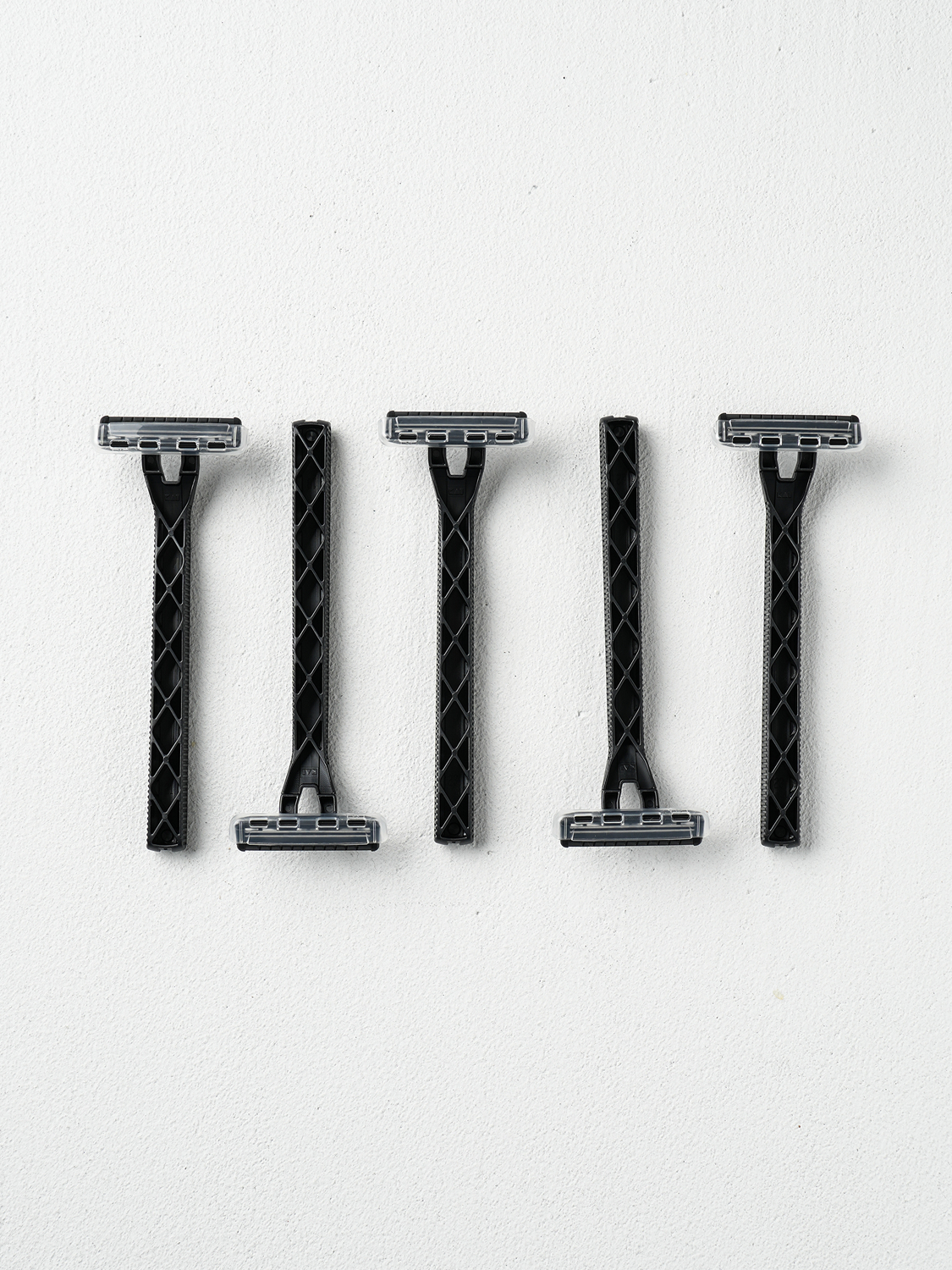 KAI 2-blade fixed razor 5 pieces