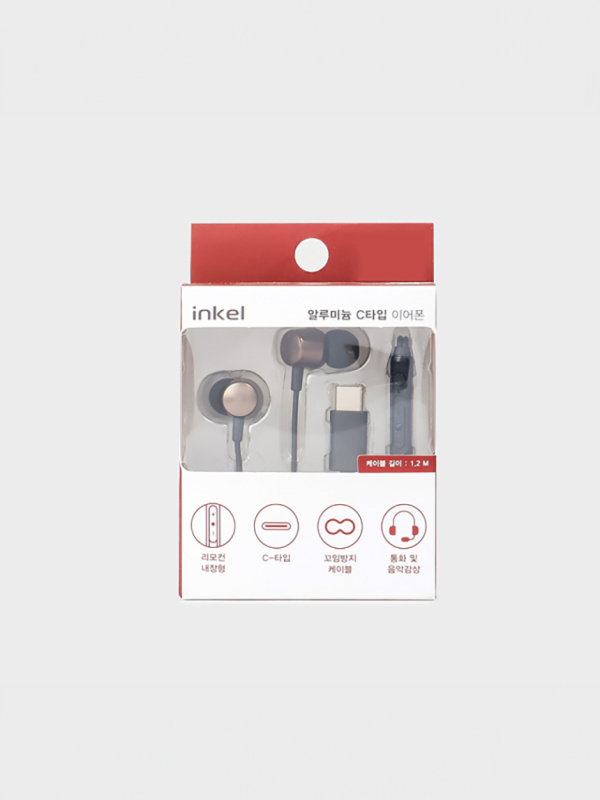 Inkel Aluminum C Type Earphone IK-TS-04