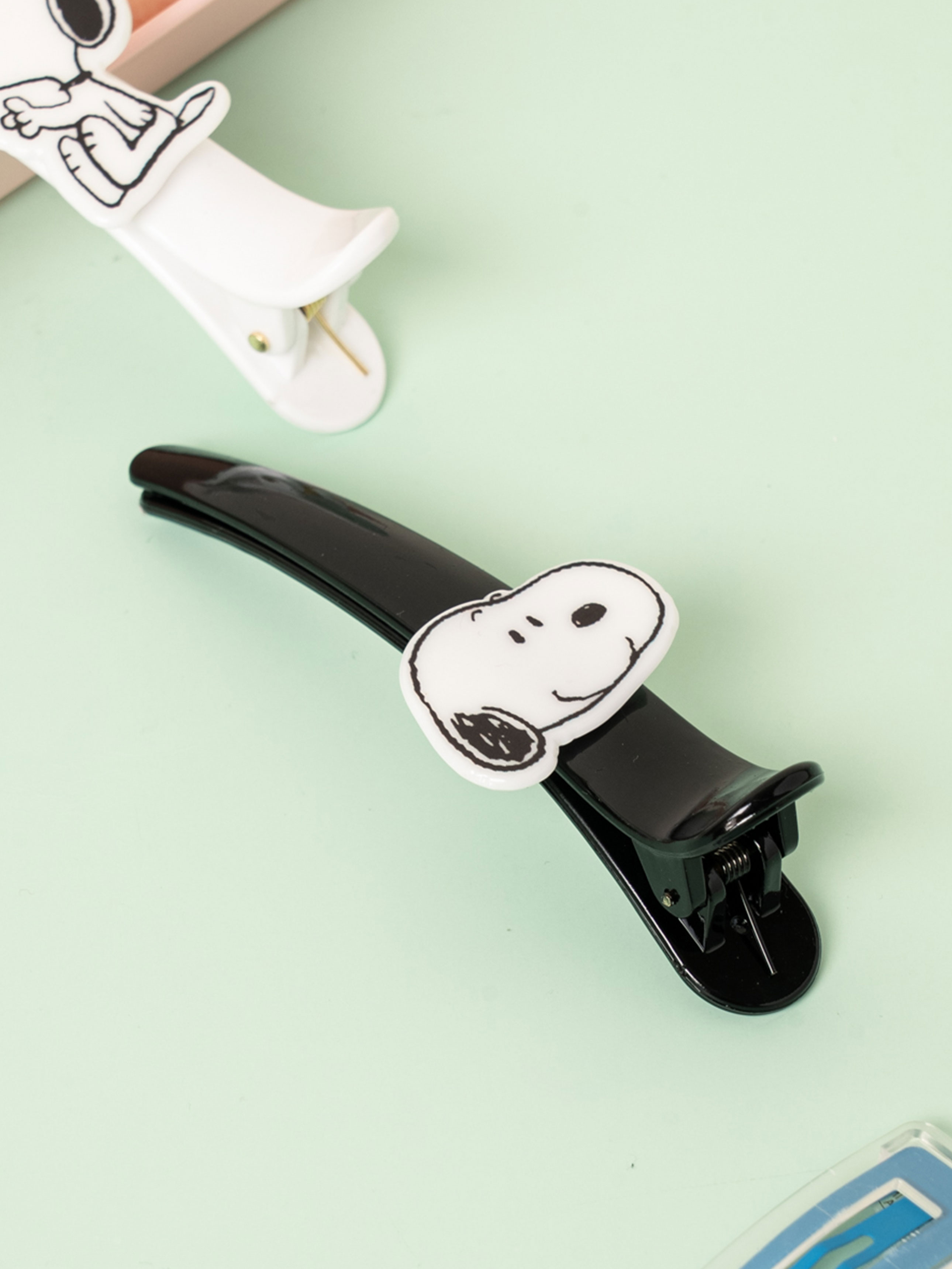 Peanuts Long Face Wash Hair Clip
