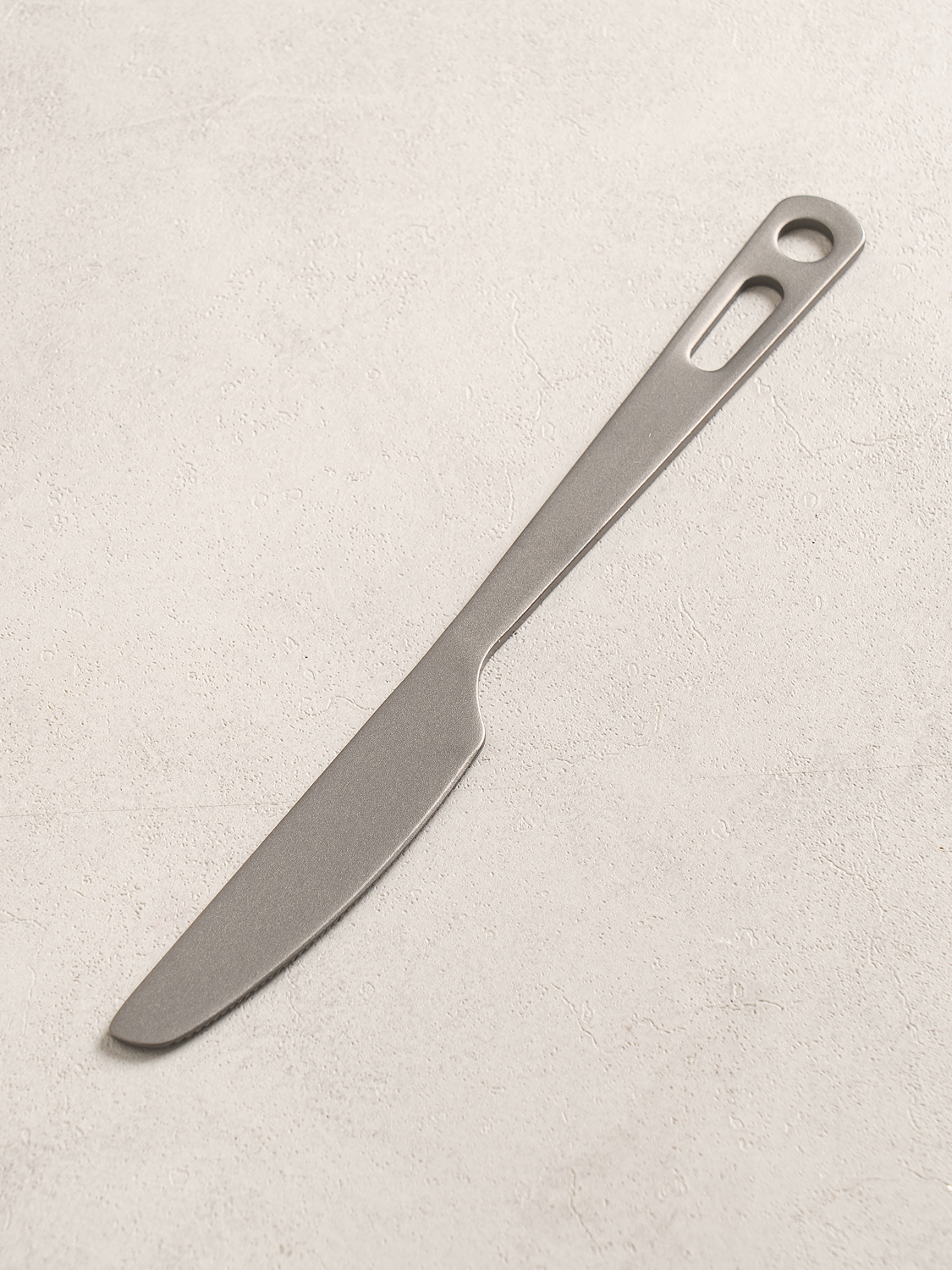 camping titanium knife
